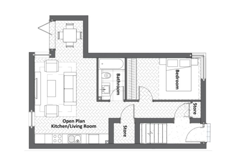Unit 2, 1c, Pitt Crescent, Wimbledon,, London floorplan