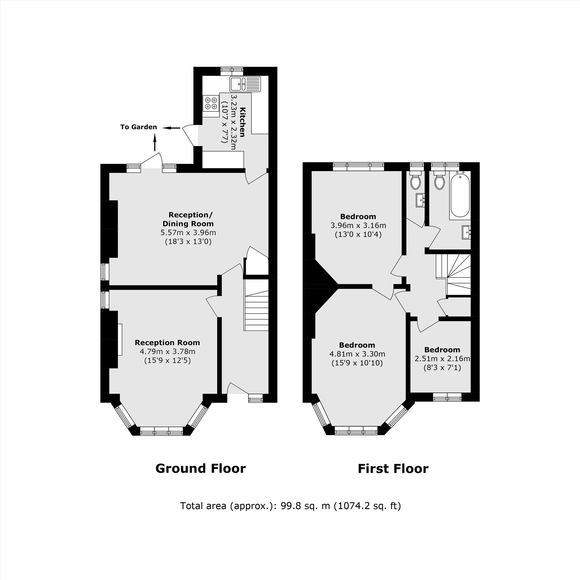 170, Princes Gardens, London floorplan