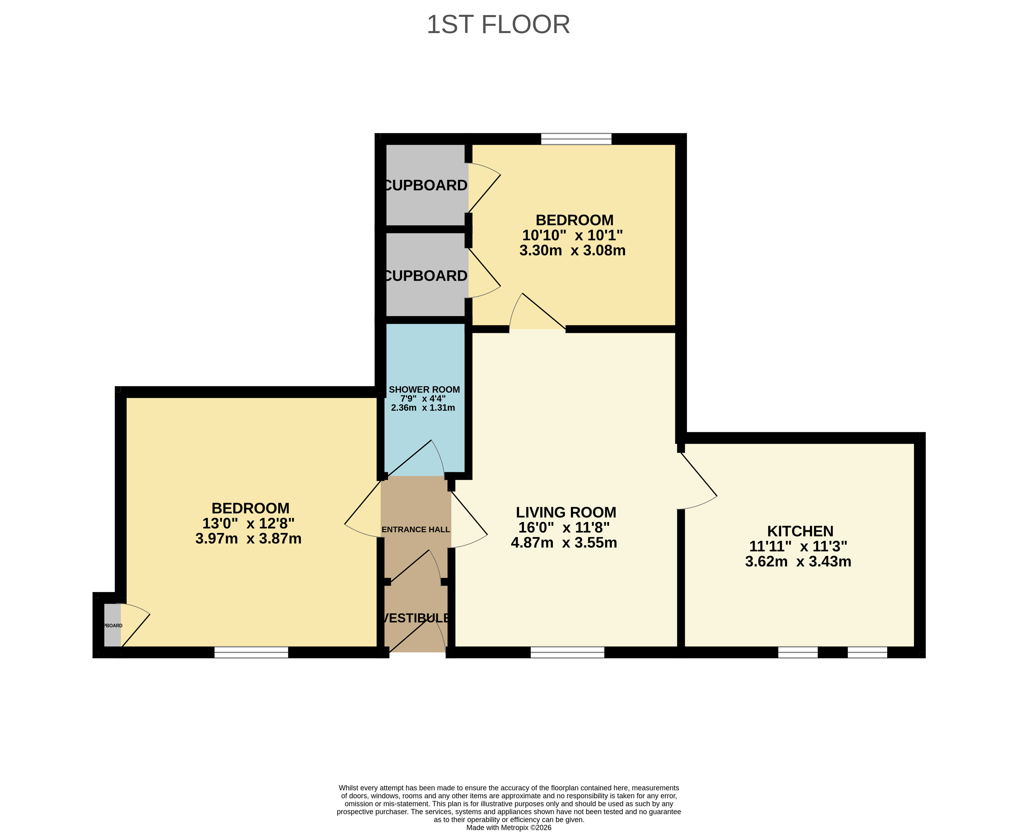 32, Forth Street, Leven floorplan