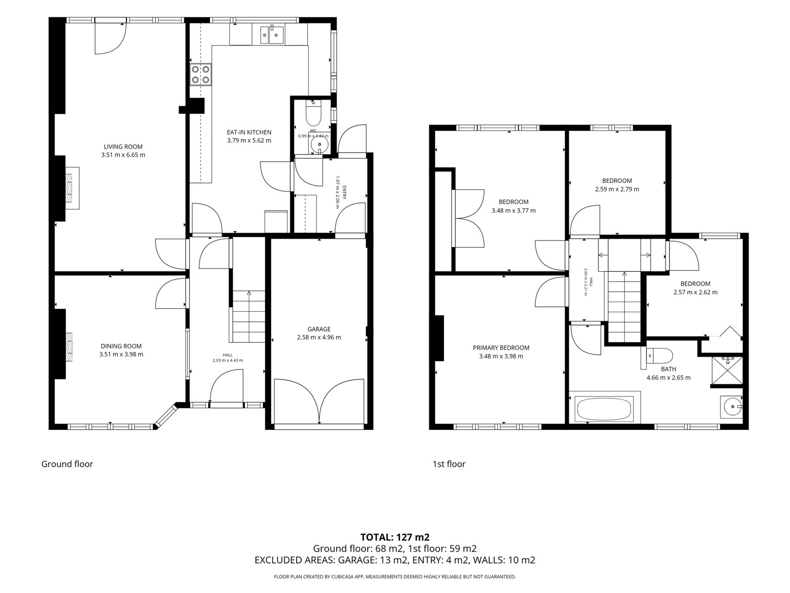 16, Oakfield Avenue, Leicester floorplan