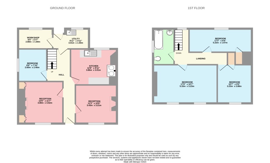 Trelower Farm House, Trelowth, St. Austell floorplan