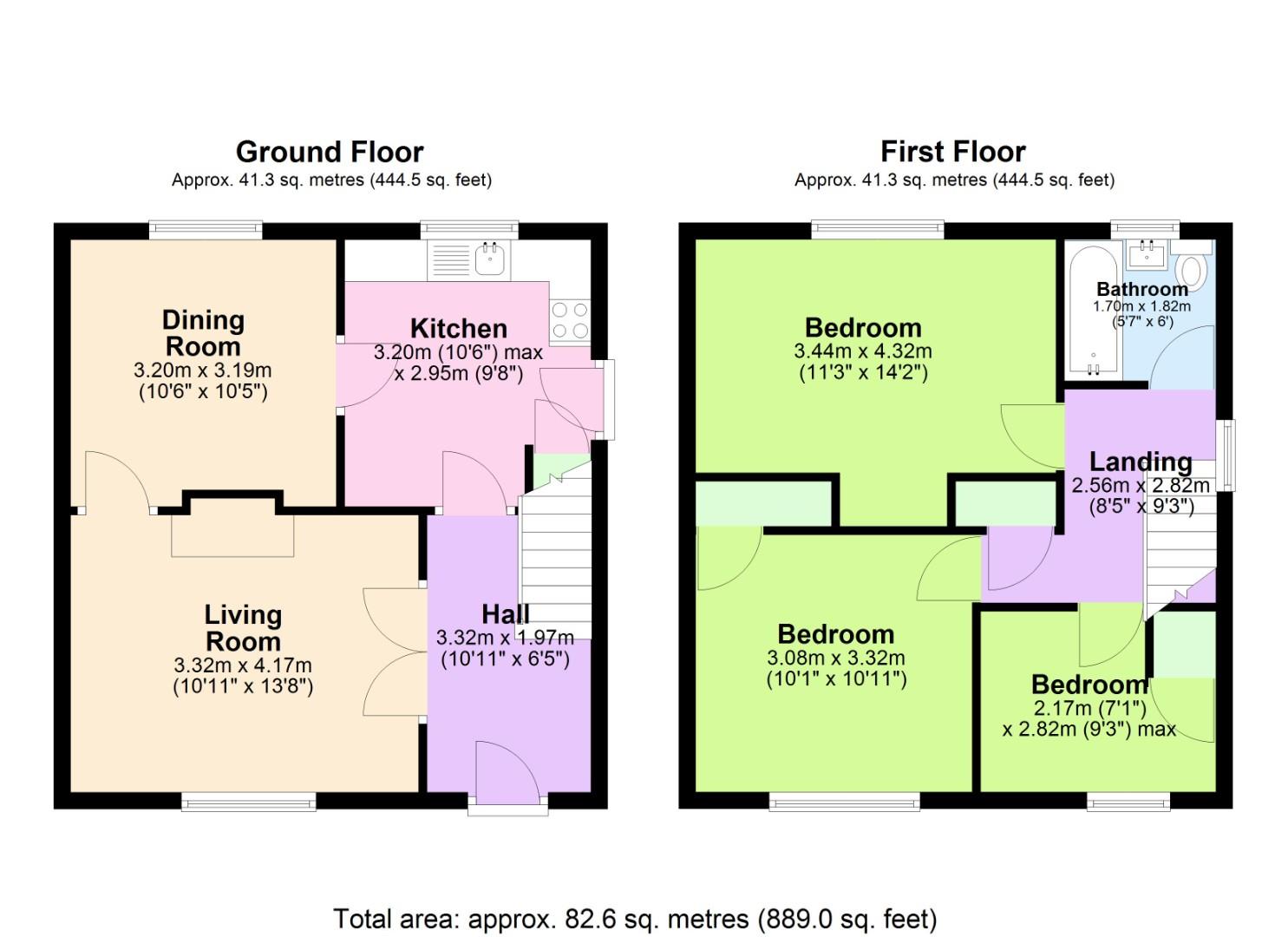 242, Farnborough Road, Nottingham floorplan