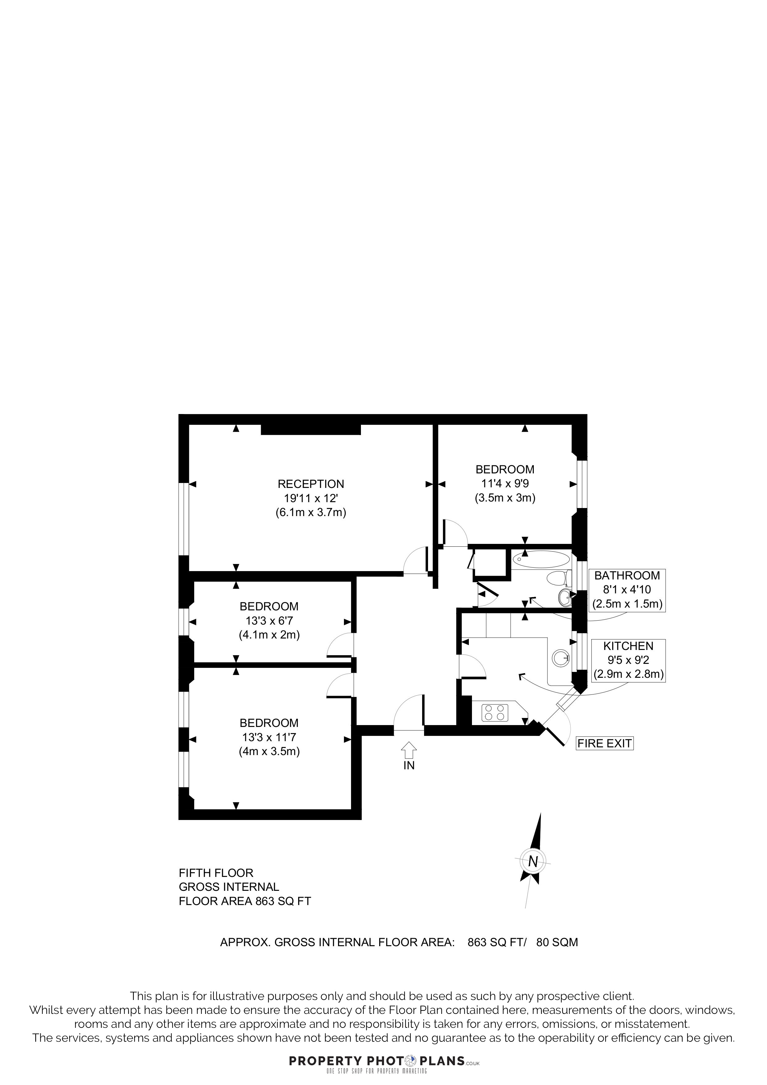 Westmoreland Street, London floorplan