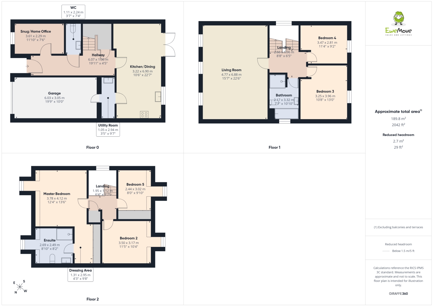 12, Arnall Street, Castleford floorplan
