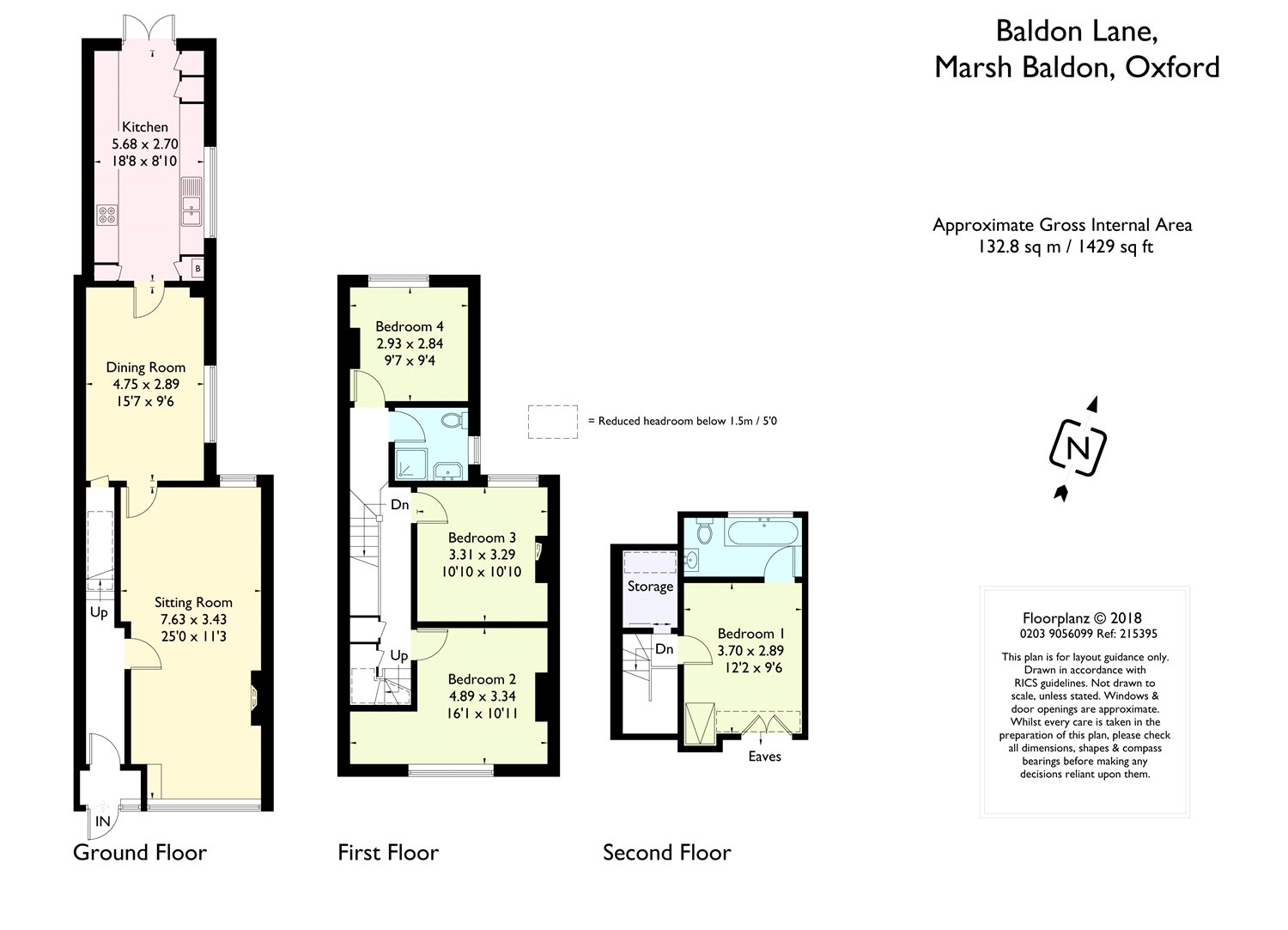 4 Bedrooms Terraced house for sale in Baldon Lane, Marsh Baldon, Oxford, Oxfordshire OX44