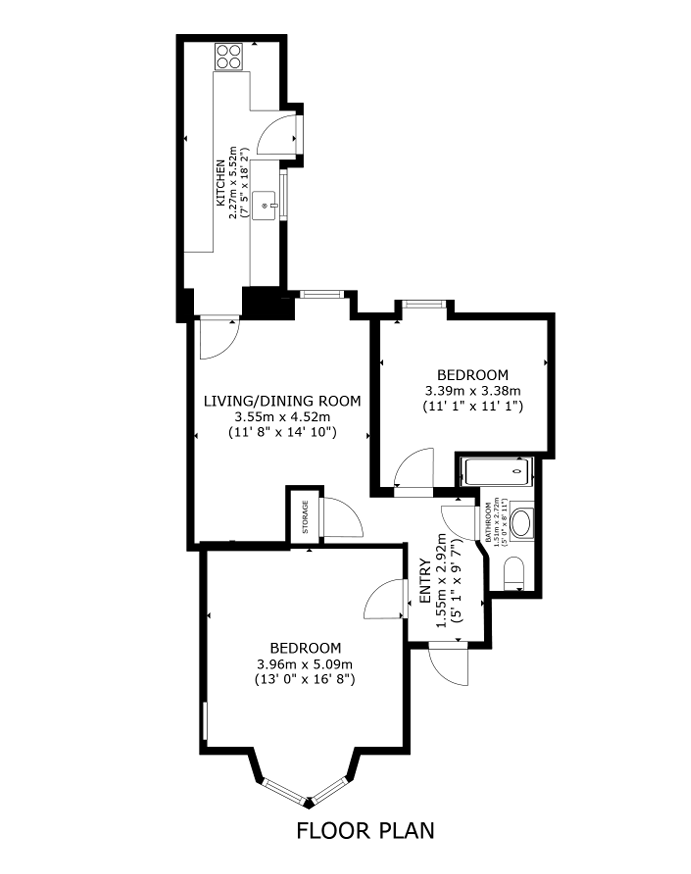 Wallace Street, Stirling floorplan