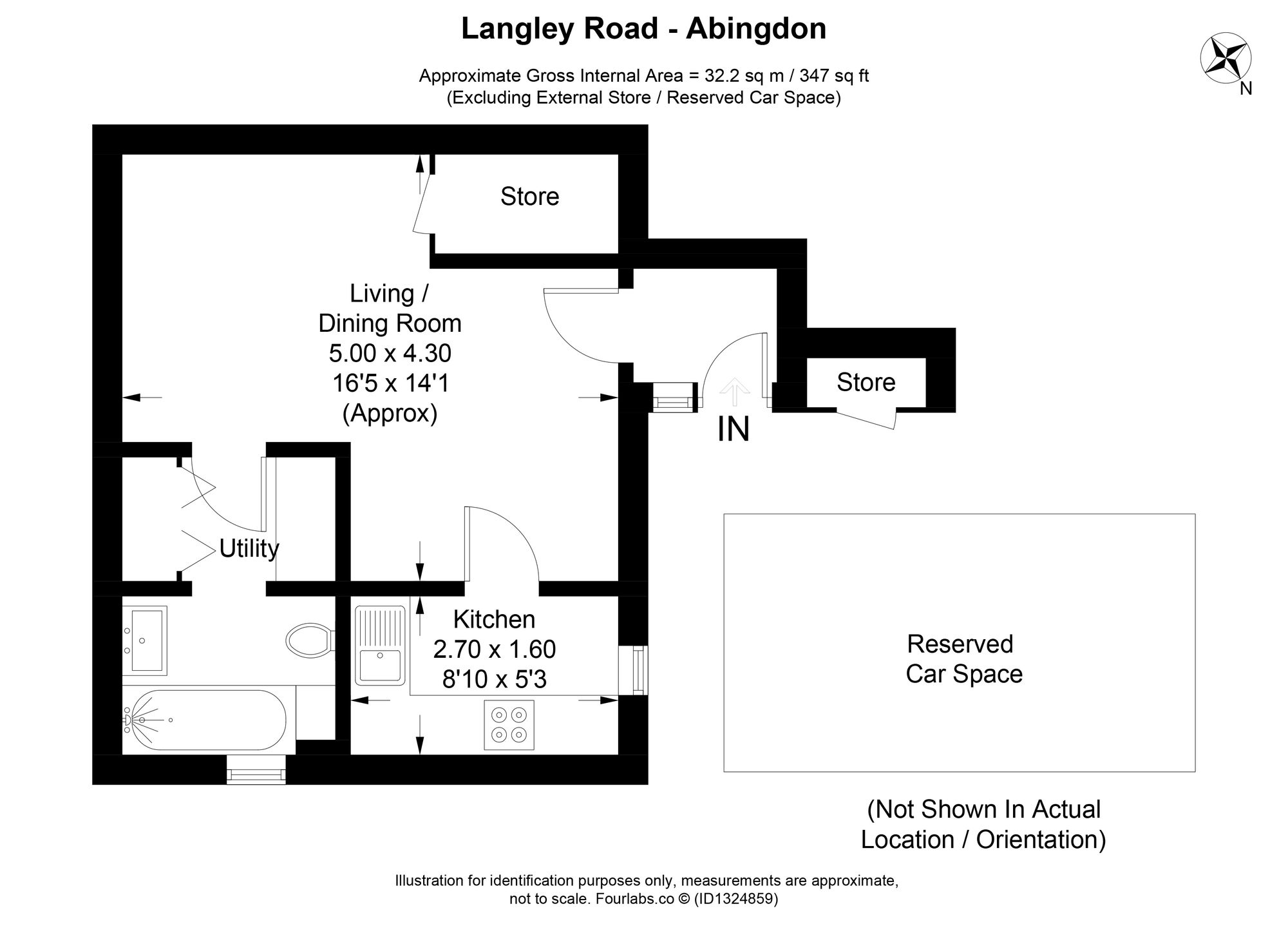 20 Langley Road, Abingdon floorplan