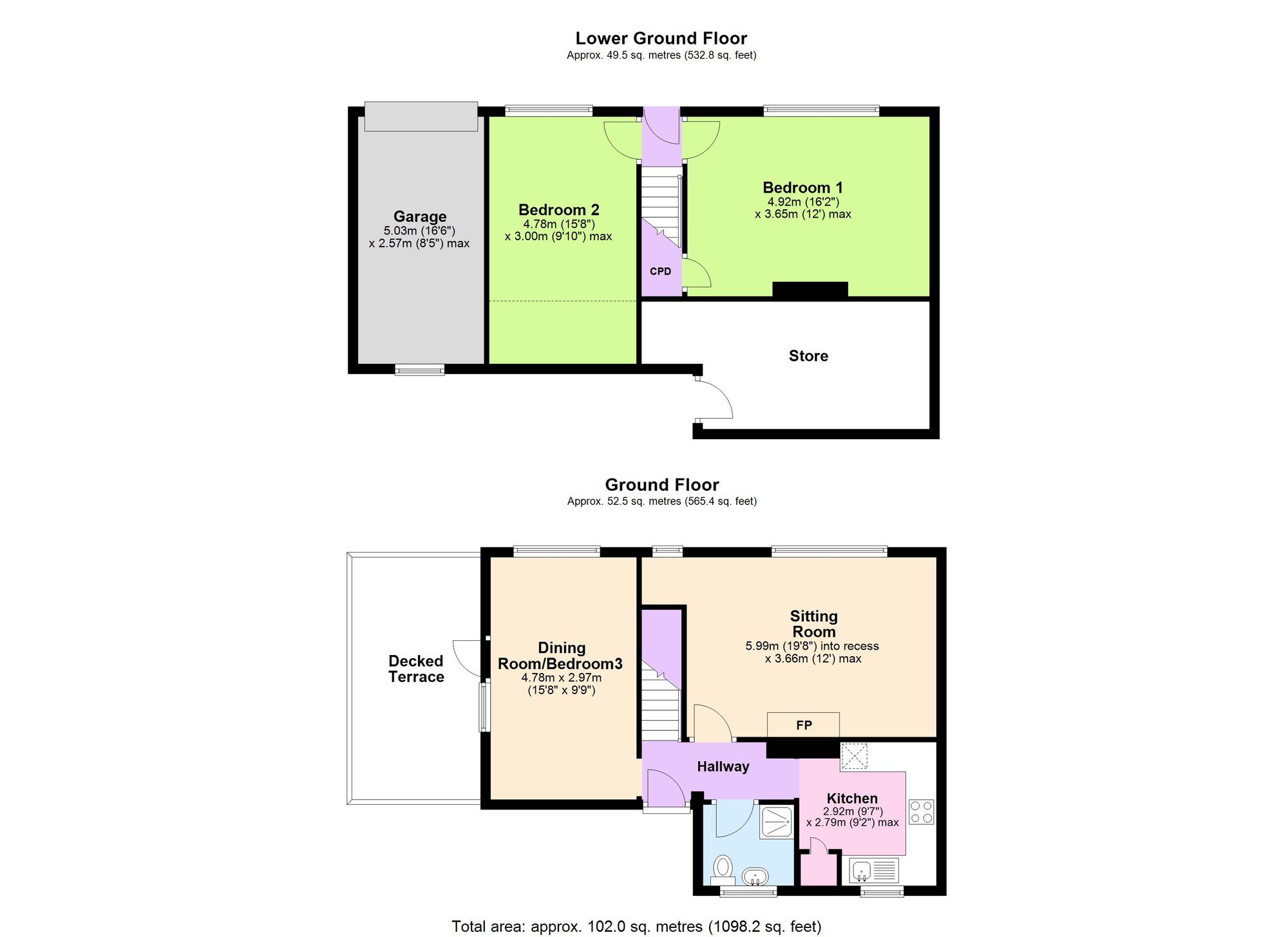 78b Udimore Road, Rye floorplan