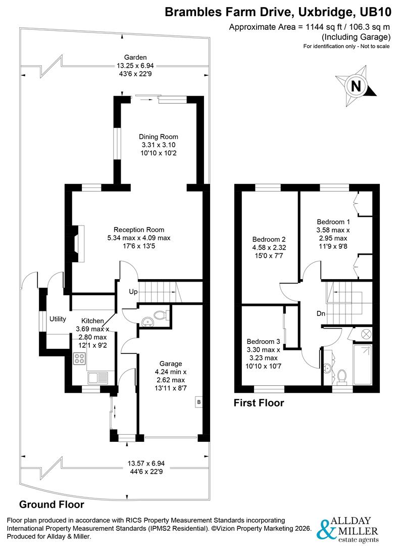 Brambles Farm Drive, Uxbridge floorplan