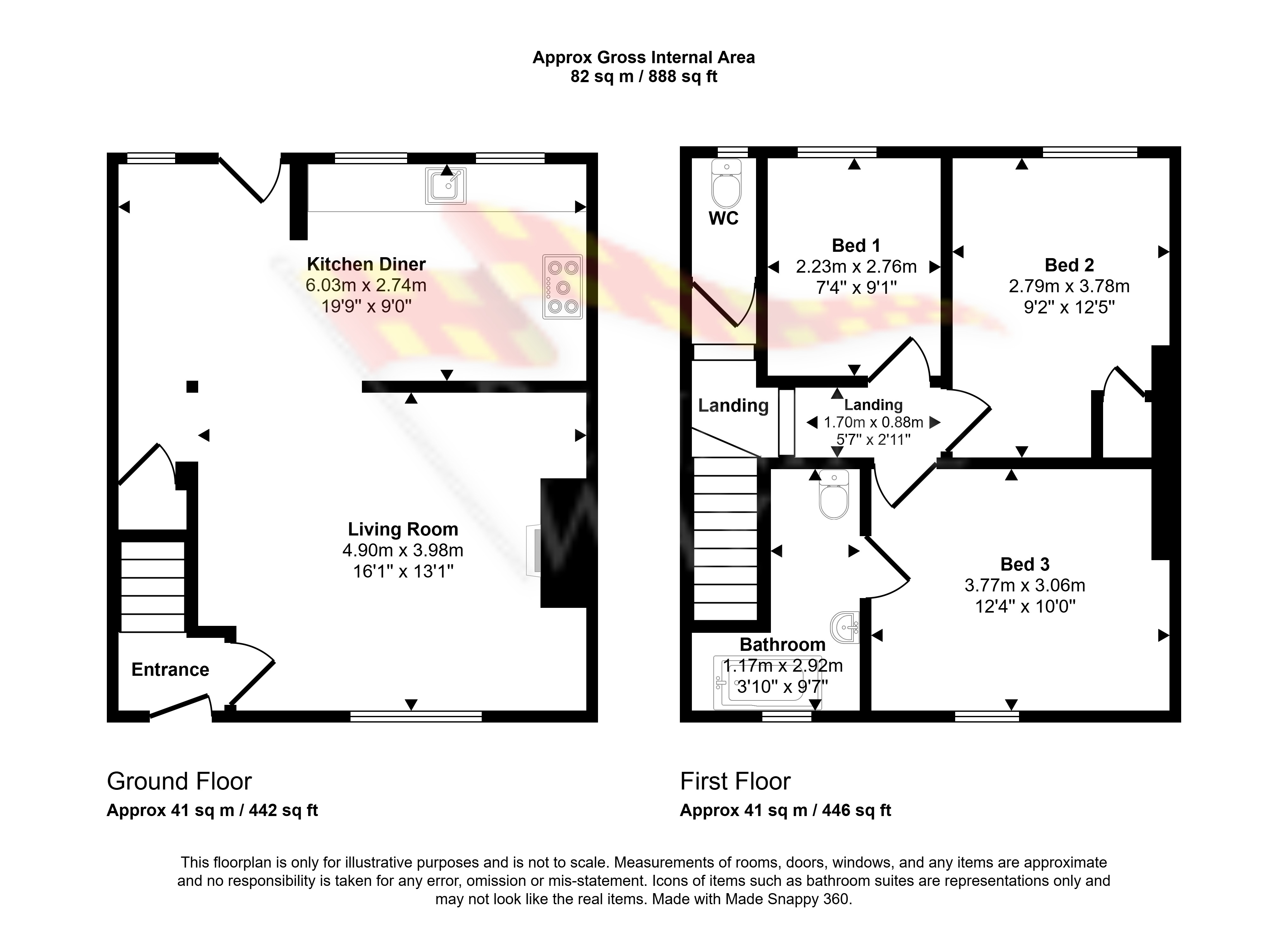 11, Park Road, Haltwhistle floorplan