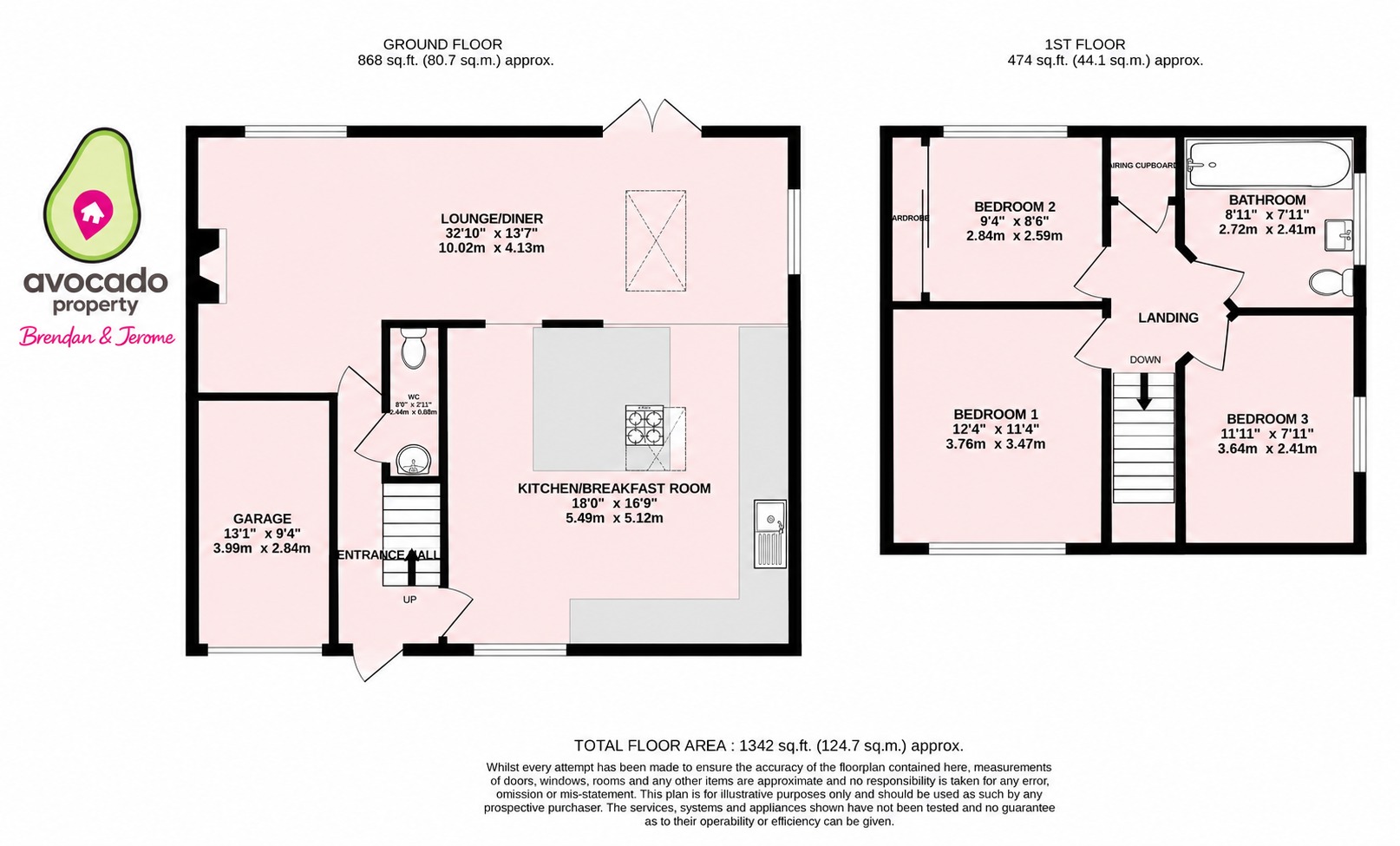 65, Slade Drive, Swindon floorplan