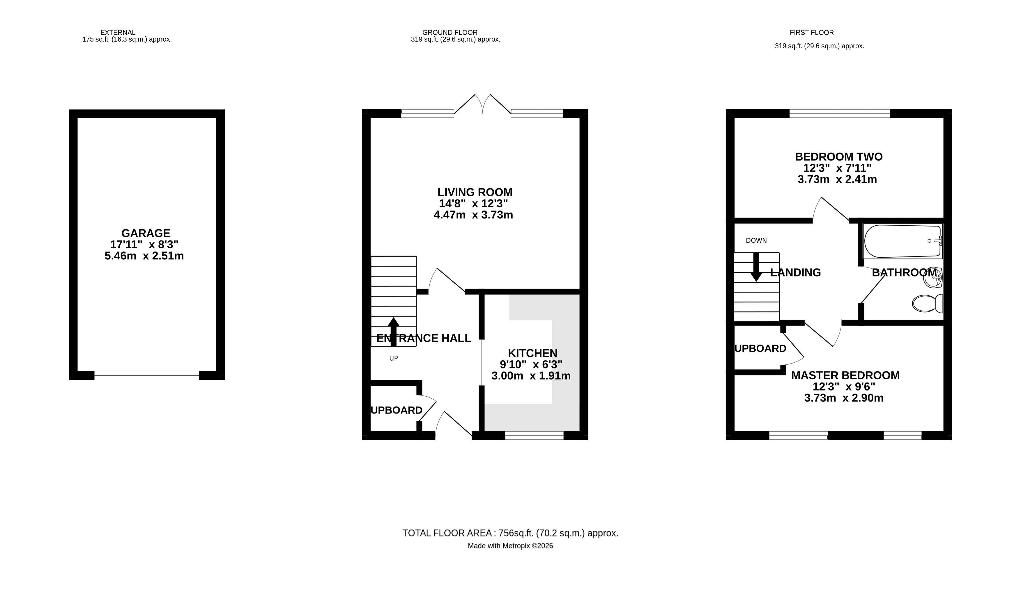102, Chisbury Close, Bracknell floorplan