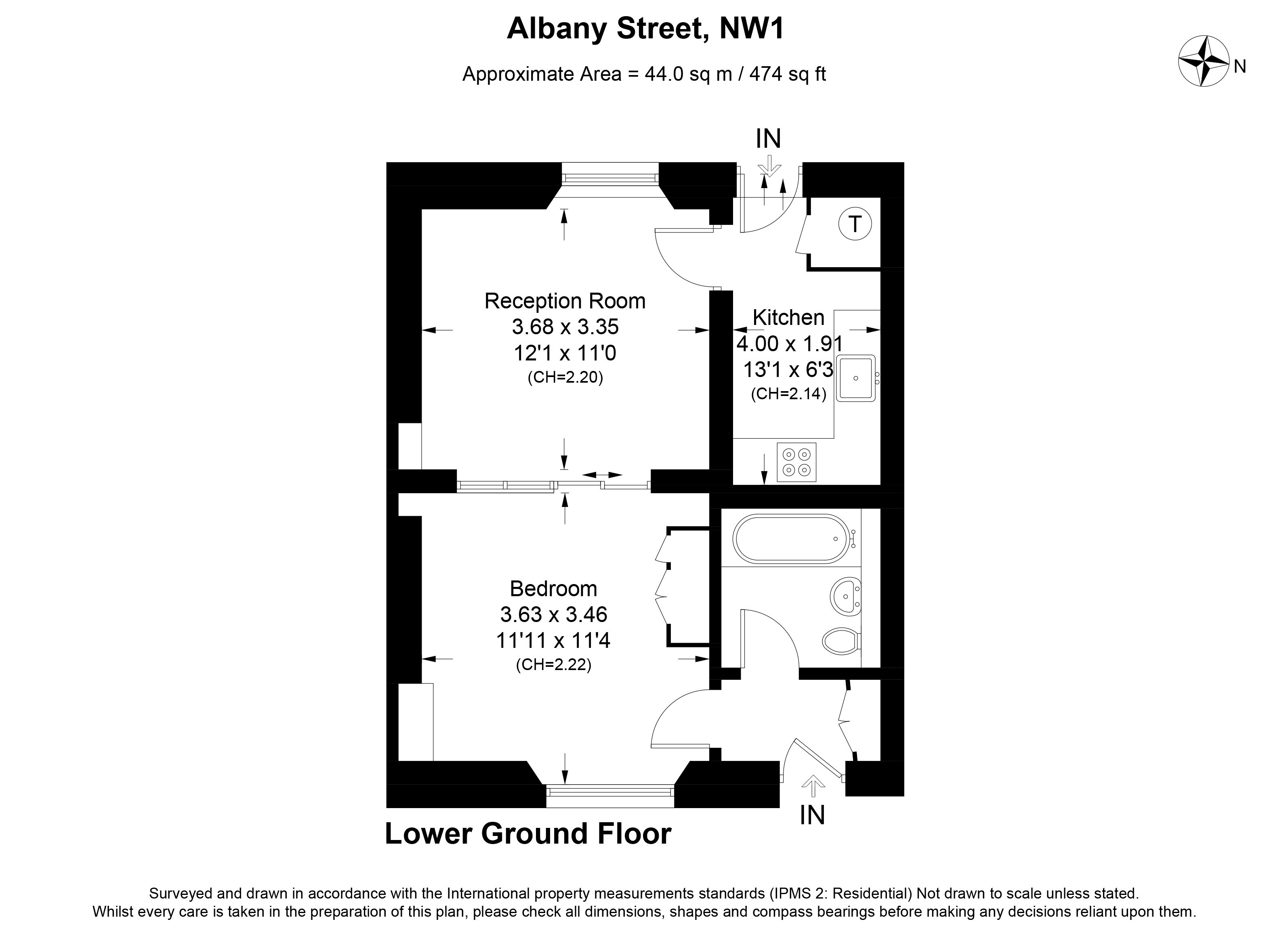 Albany Street, London floorplan
