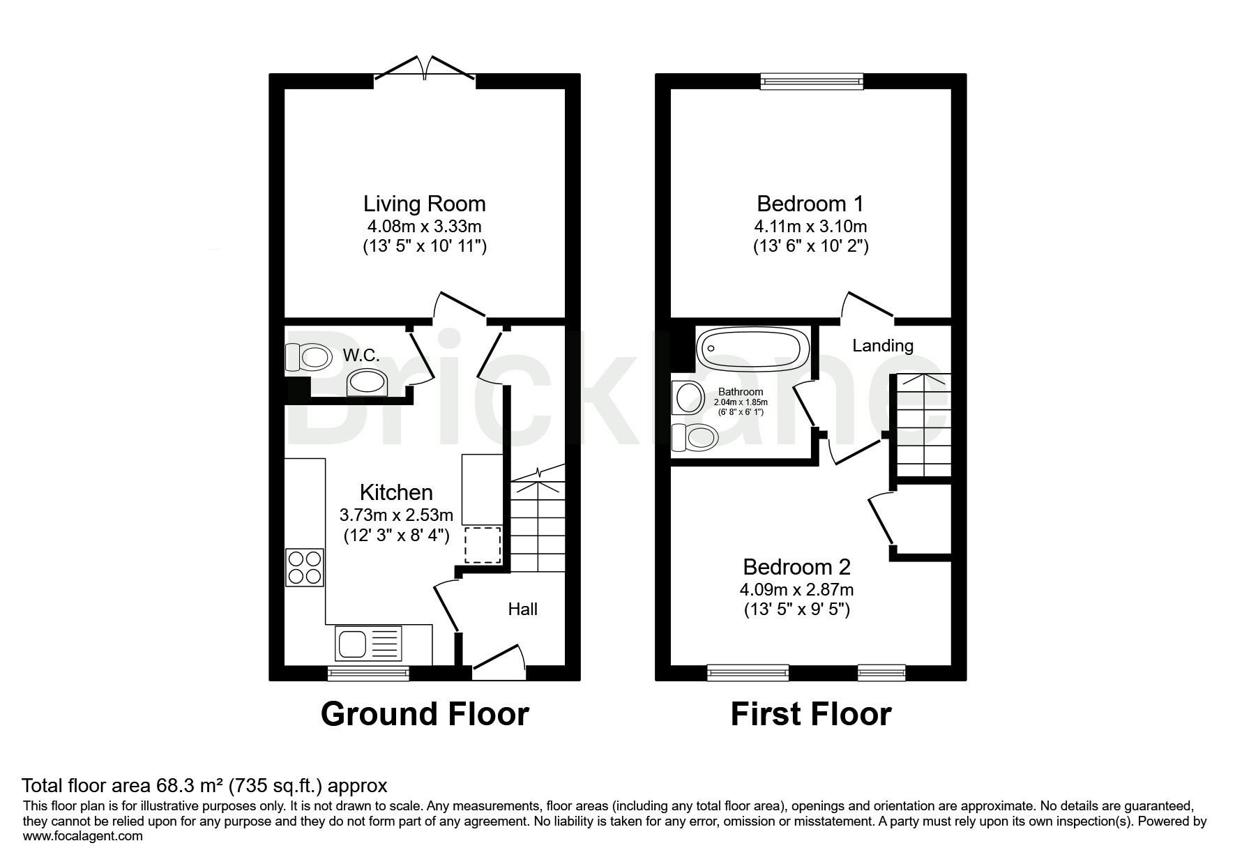 1, Milton Keynes floorplan