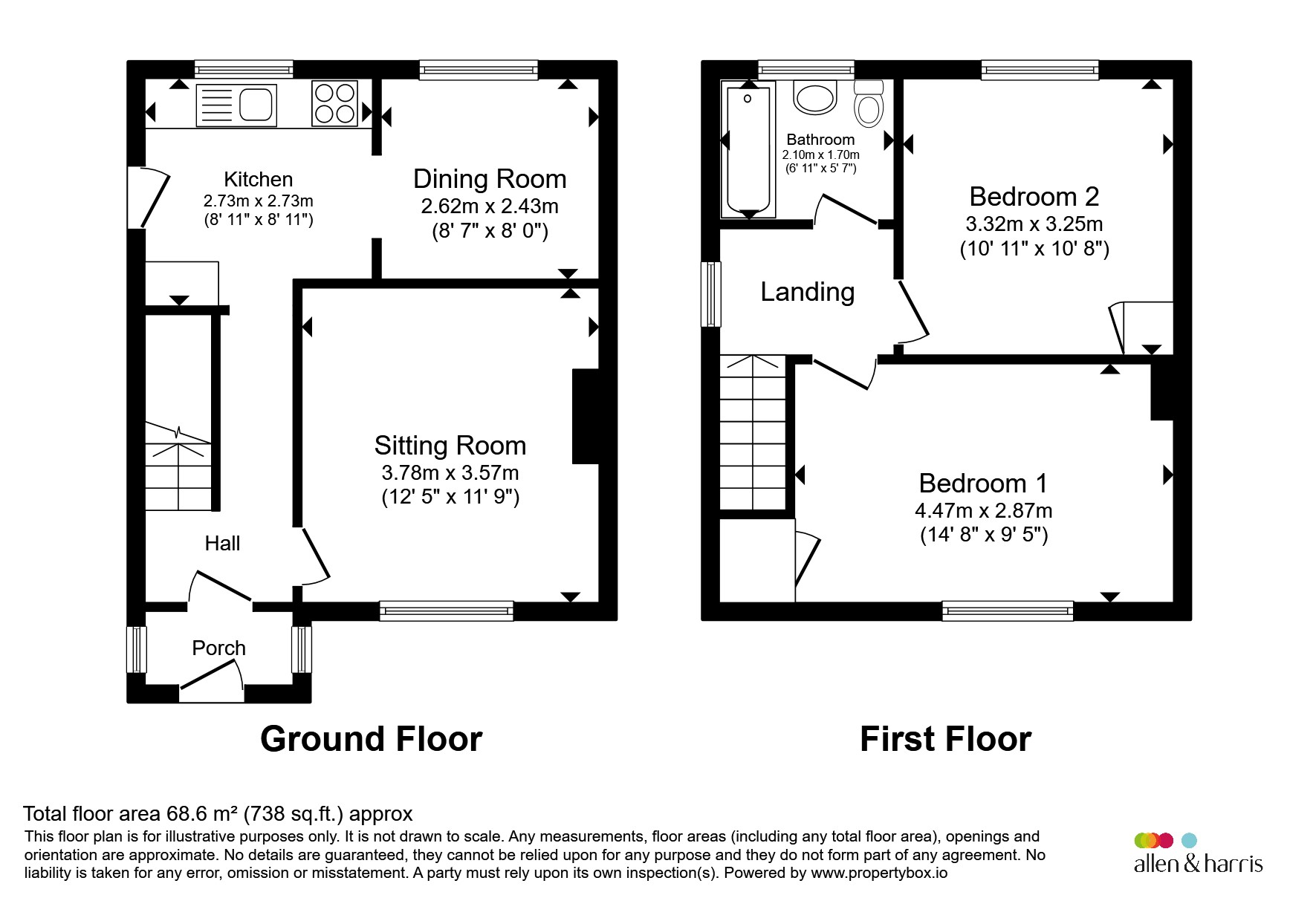 95, The Street, SWINDON floorplan
