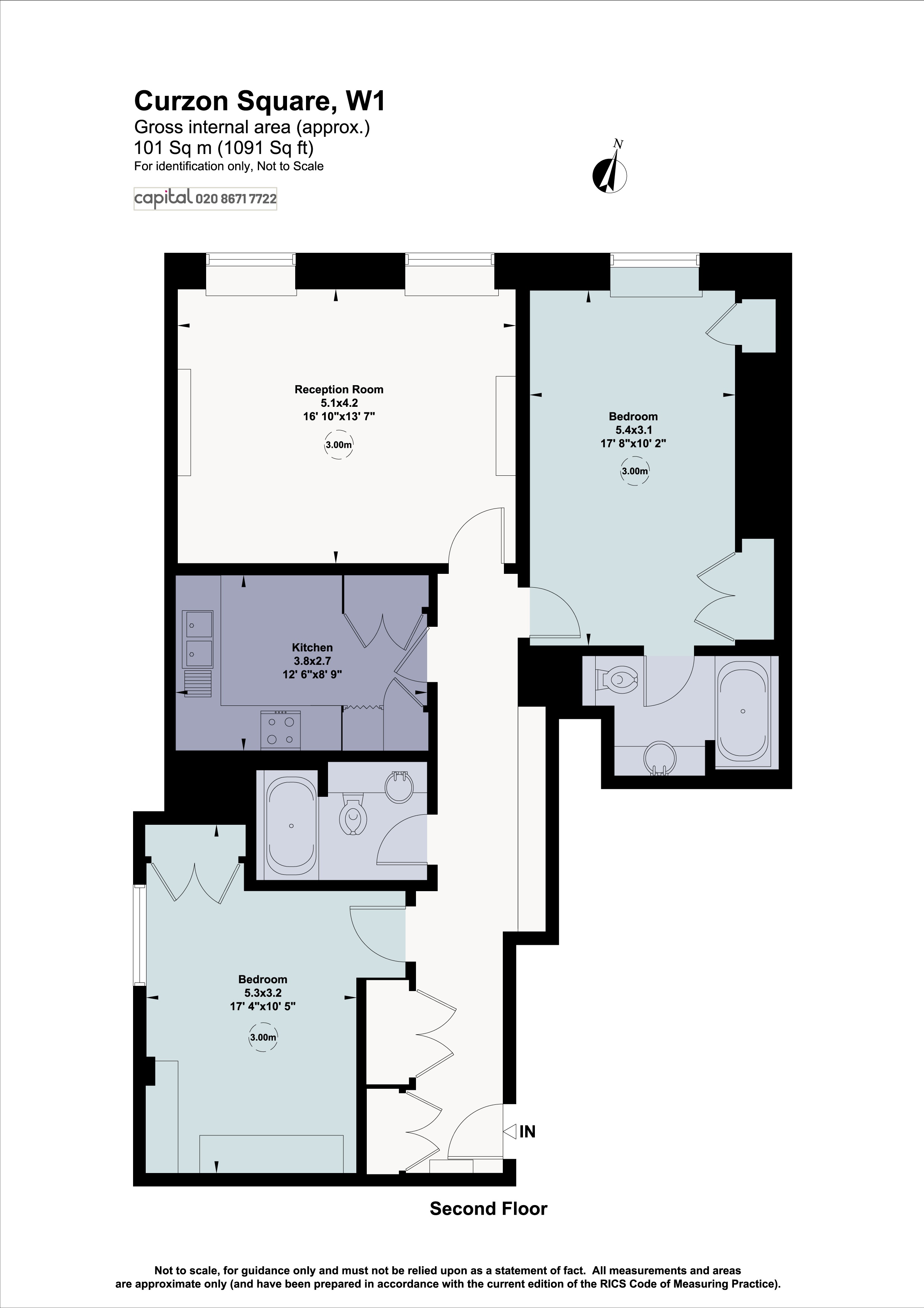 Curzon Square Mayfair London W1j 2 Bedroom Flat For Sale Primelocation