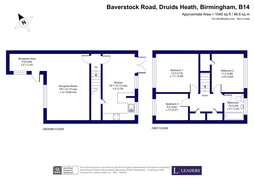 Baverstock Road, Druids Heath, Birmingham B14, 3 bedroom semidetached