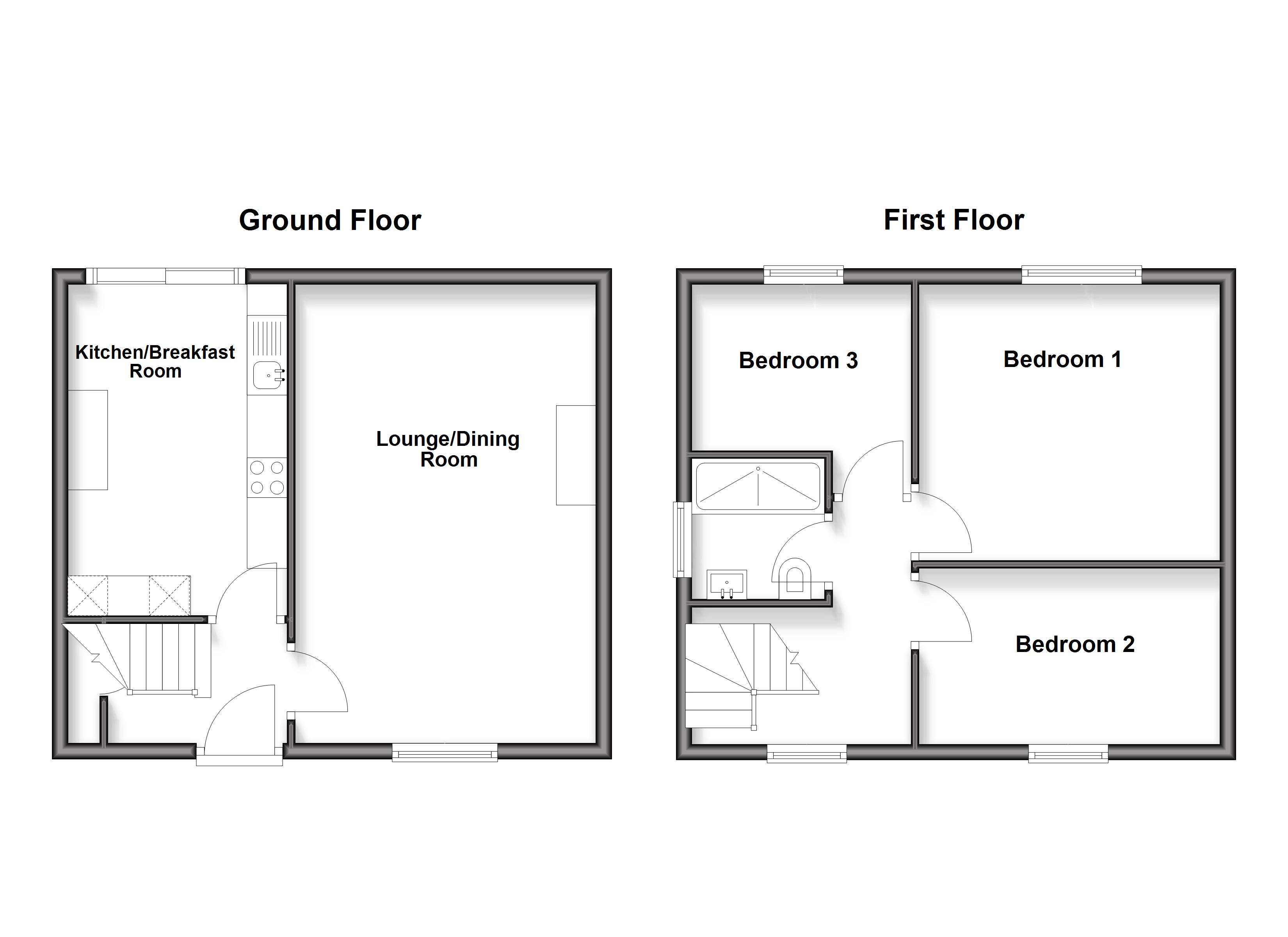 36, Cross Keys, Maidstone floorplan