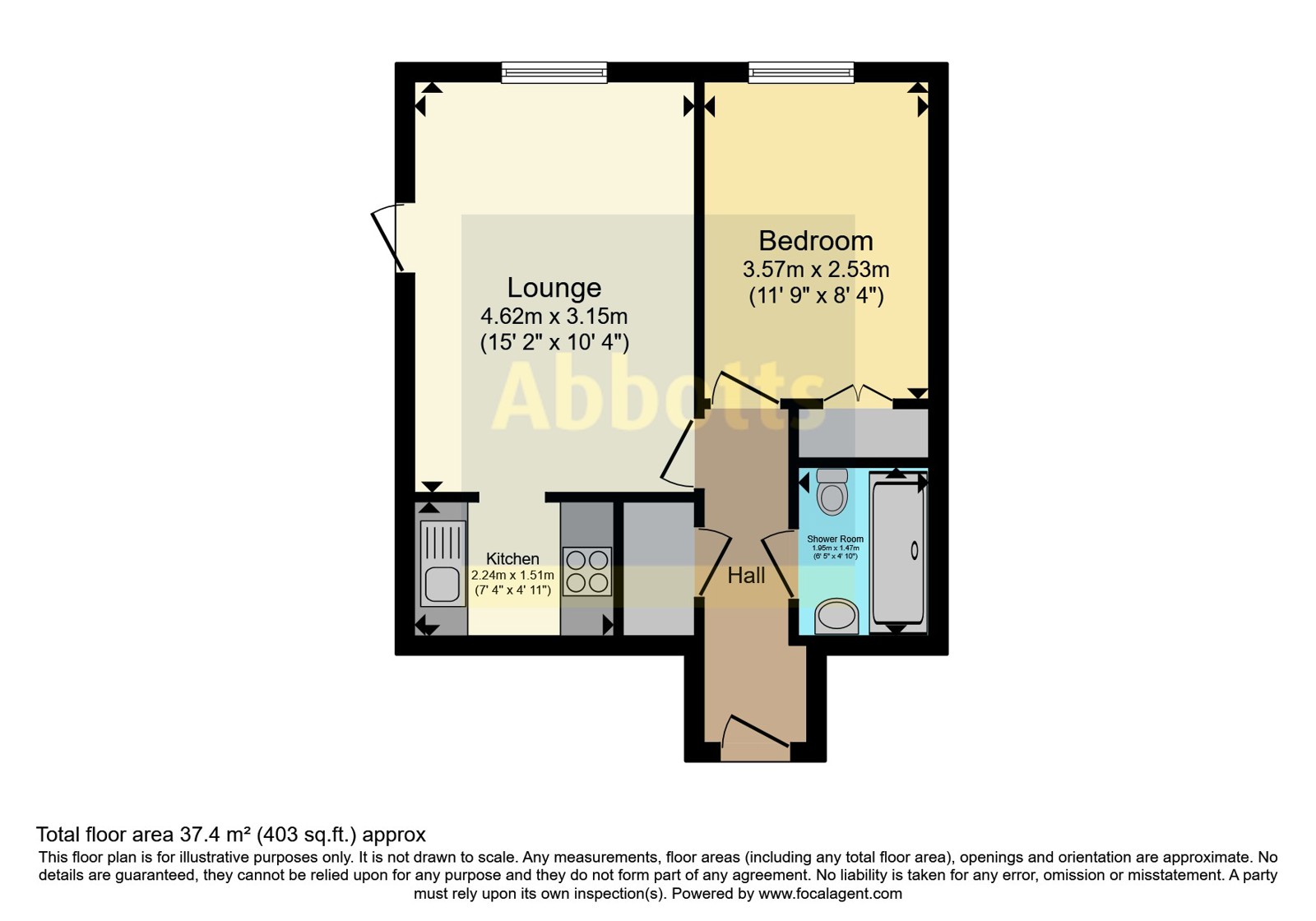 Flat 2, Homecolne House,, Louden Road, Norfolk floorplan