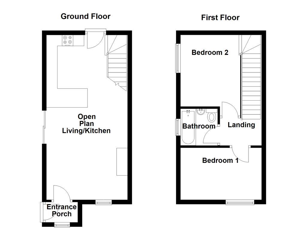 19, Noble Street, Blackburn floorplan