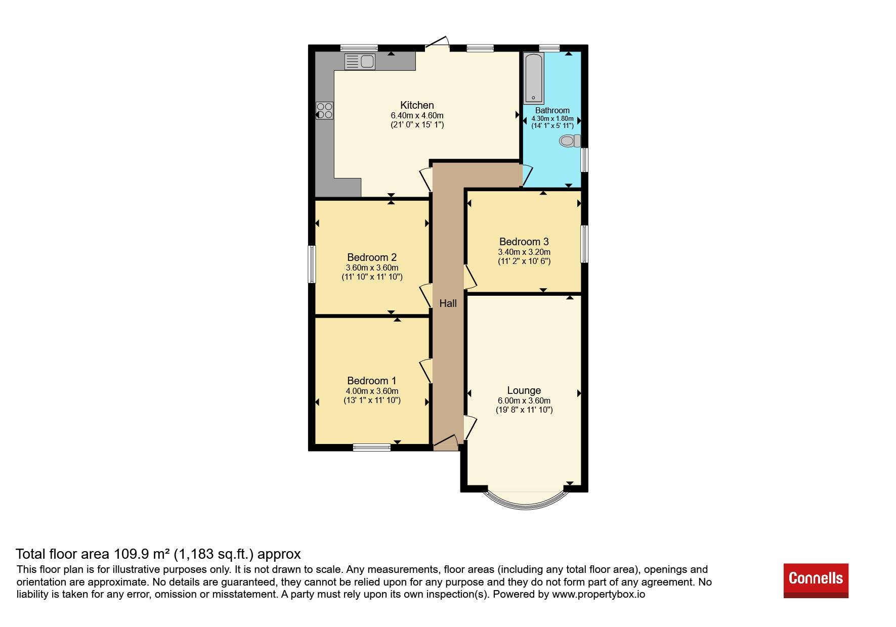 4, Locarno Avenue, Luton floorplan