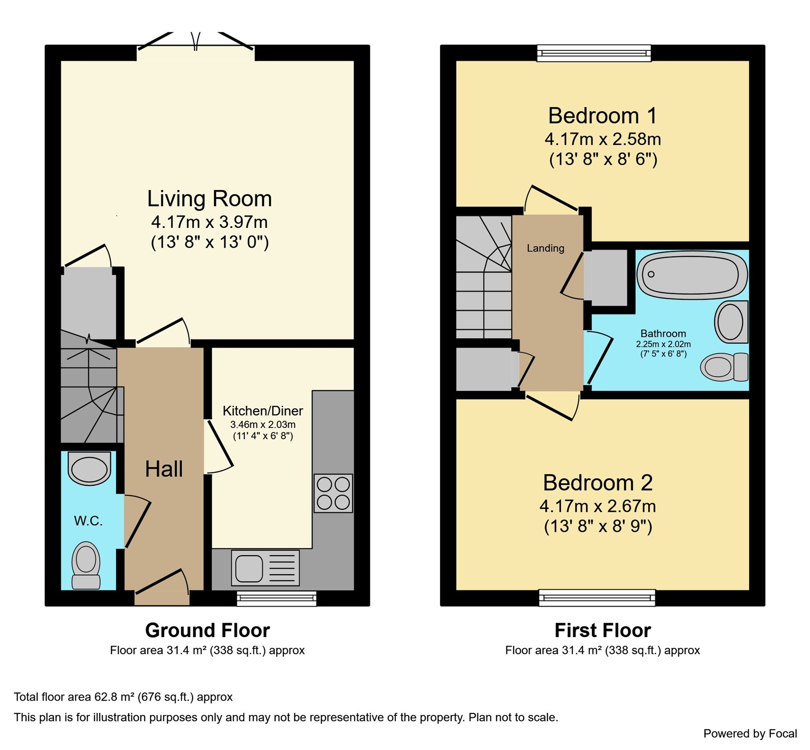 28, Mayfield Drive, Winsford floorplan
