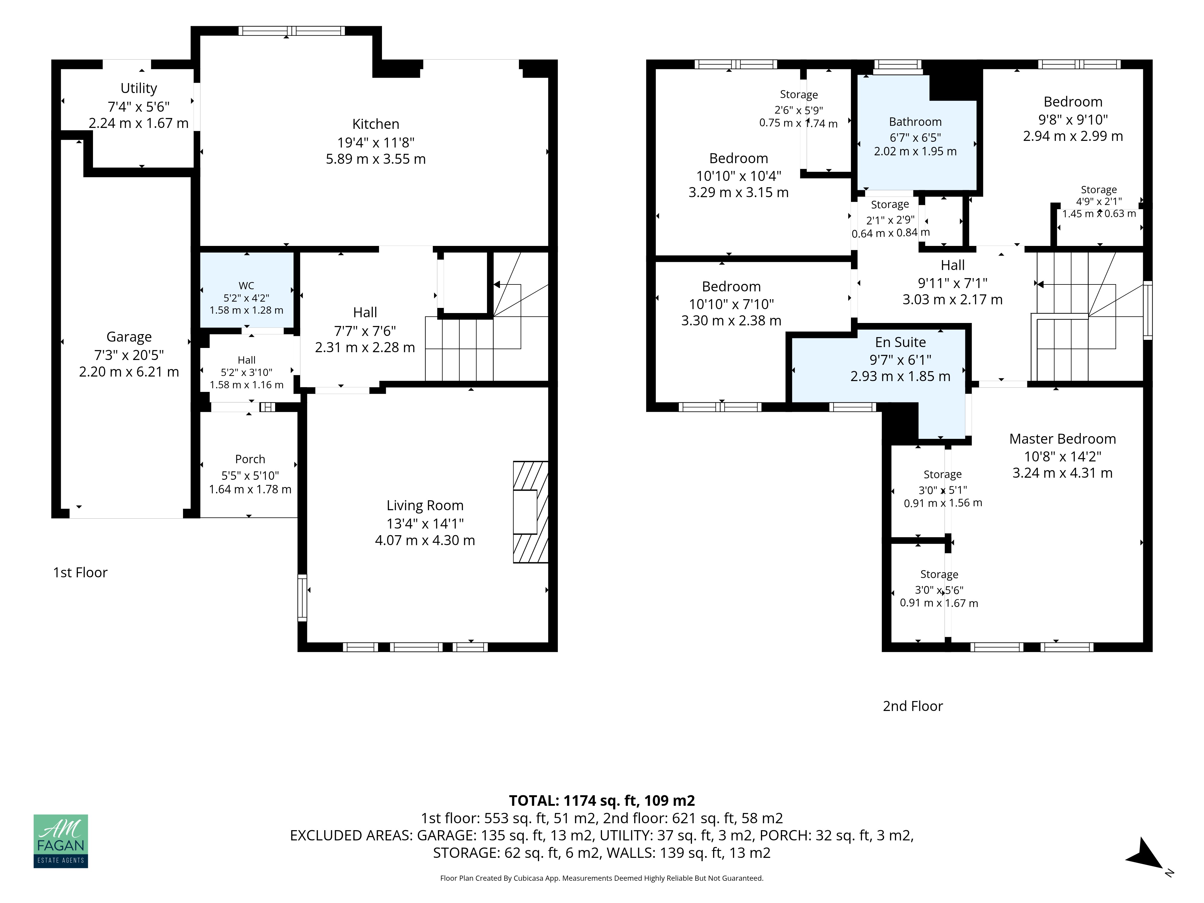 28, Condie Crescent, Coatbridge floorplan