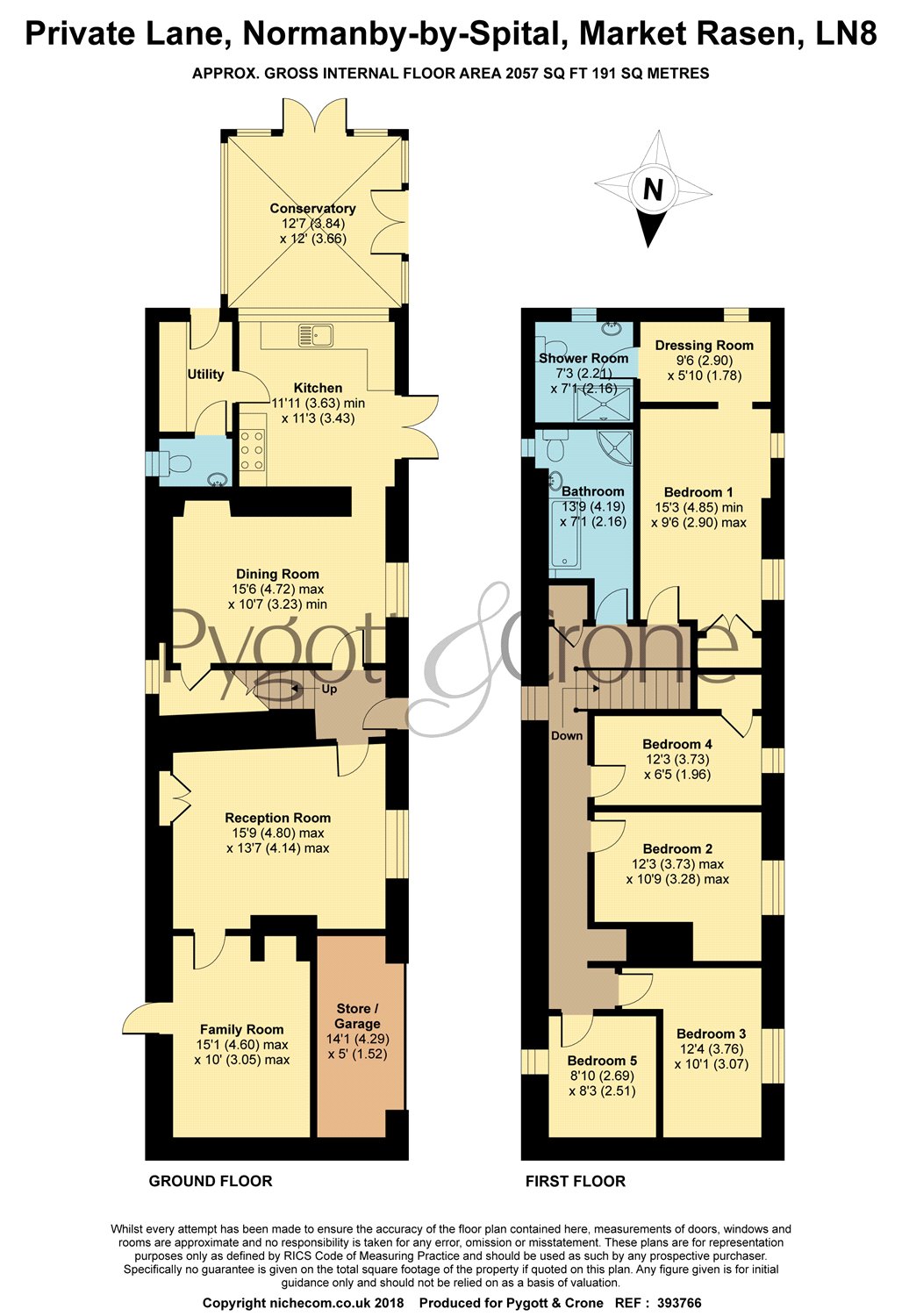 5 Bedrooms Detached house for sale in Private Lane, Normanby By Spital LN8