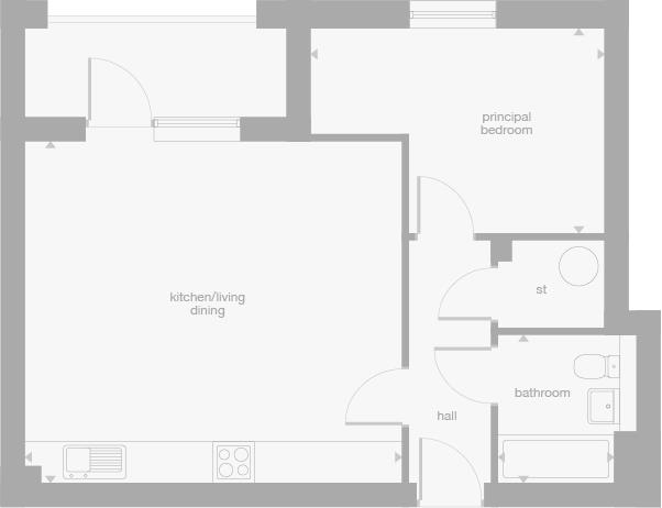 132, Chobham Road, Frimley floorplan
