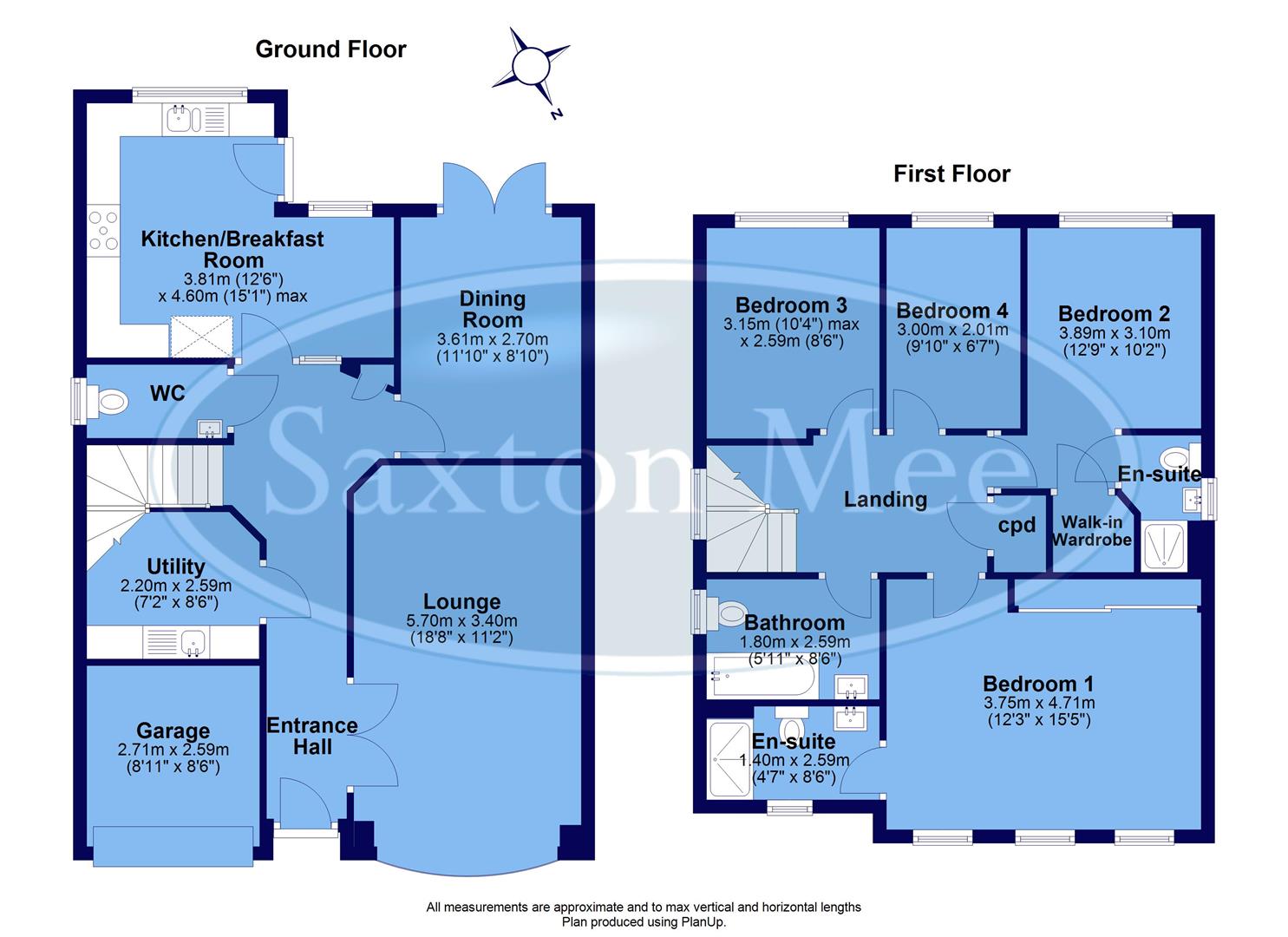 57, Northwood Drive, Sheffield floorplan