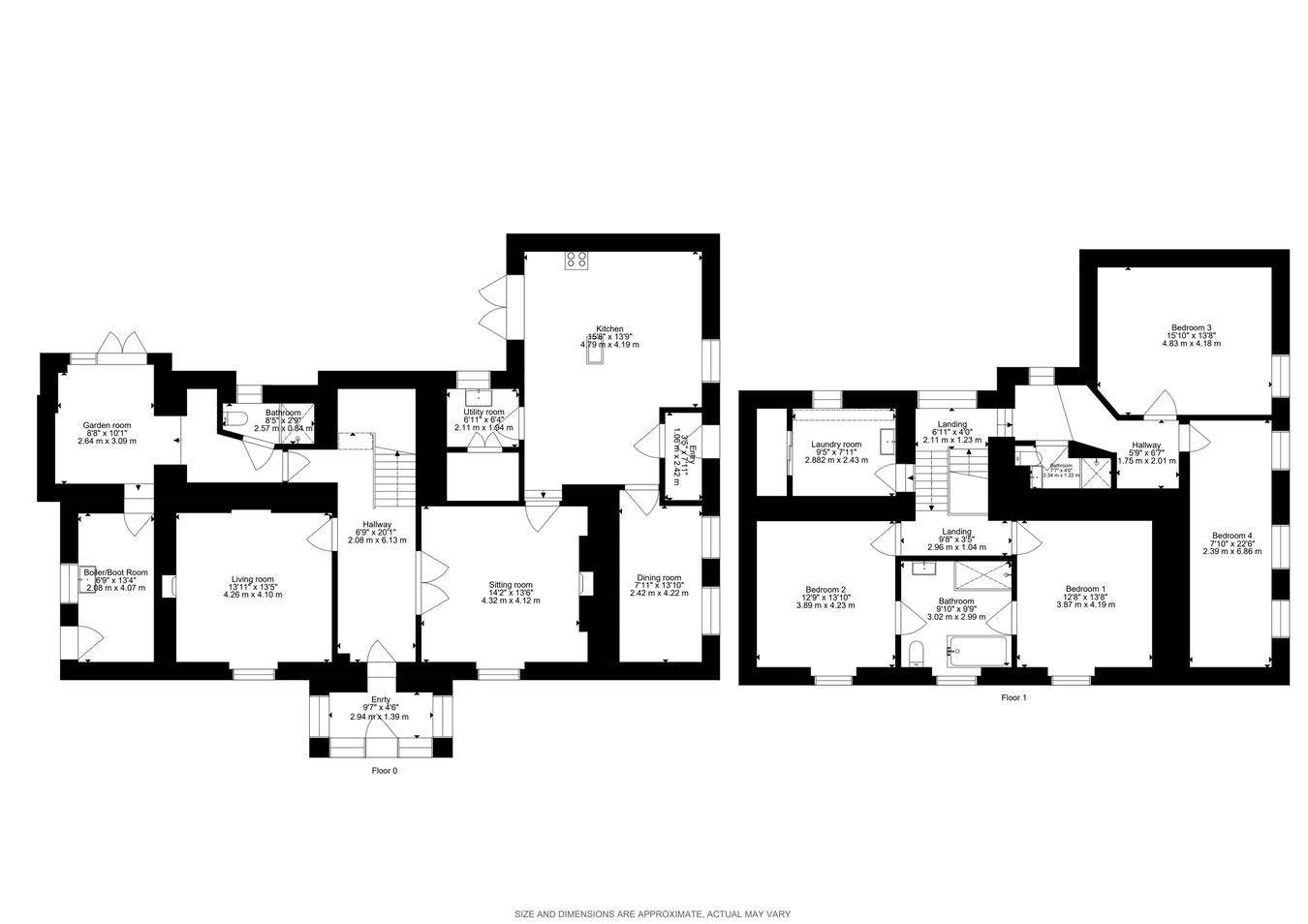 Lower Tancredston, Hayscastle floorplan
