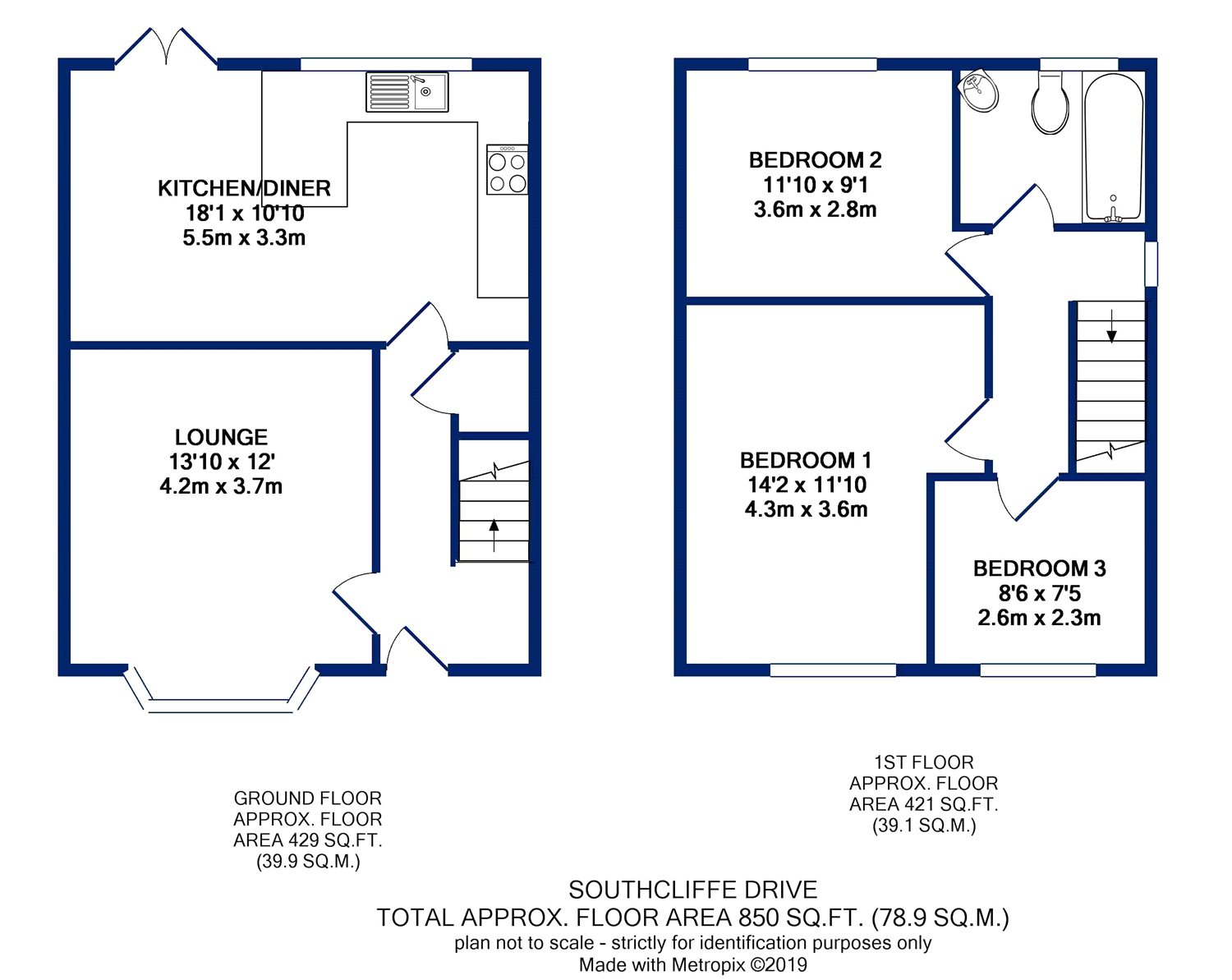 3 Bedrooms Semi-detached house for sale in Southcliffe Drive, Baildon, Shipley, West Yorkshire BD17