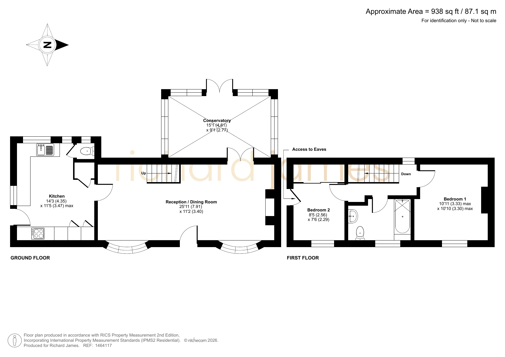 2, The Forty, Cricklade floorplan