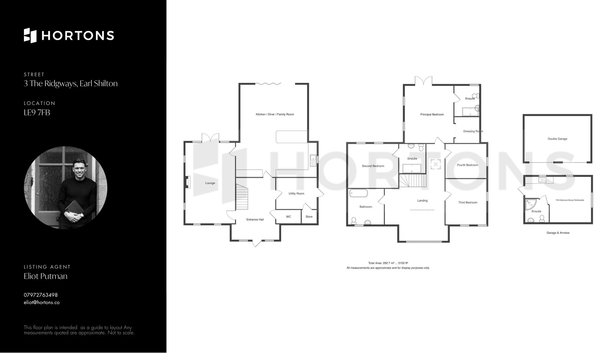3 The Ridgways, Leicester floorplan