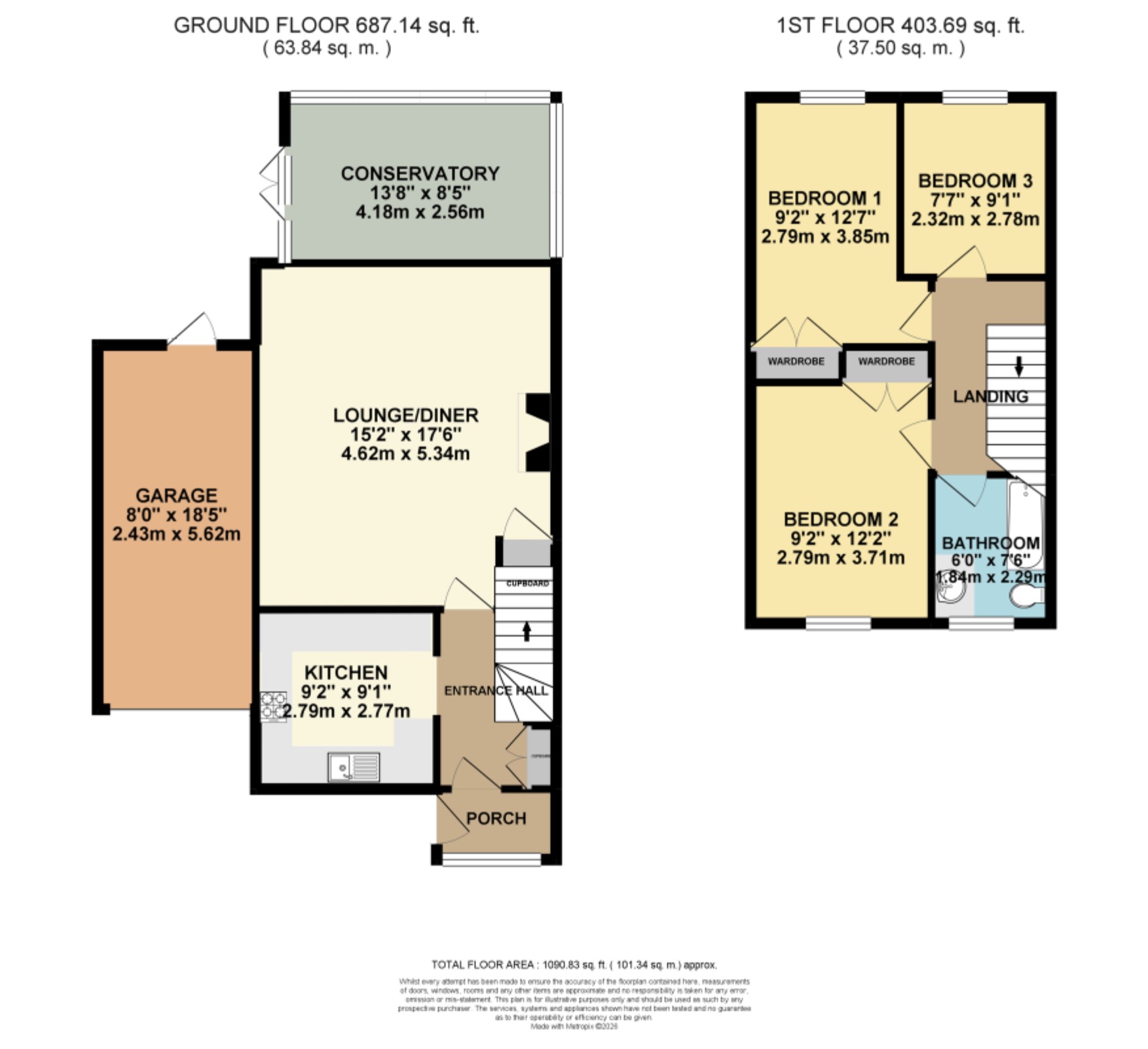 31, Vidgeon Avenue, Hoo, Rochester floorplan
