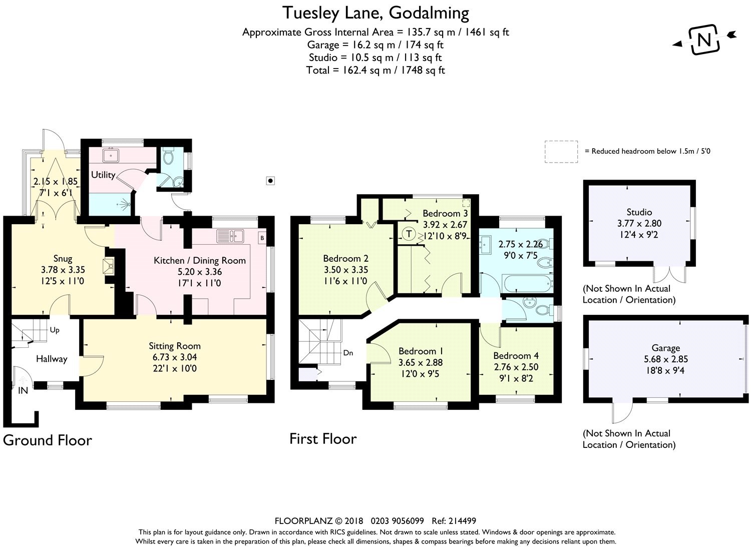 4 Bedrooms  for sale in Tuesley Lane, Busbridge, Godalming, Surrey GU7