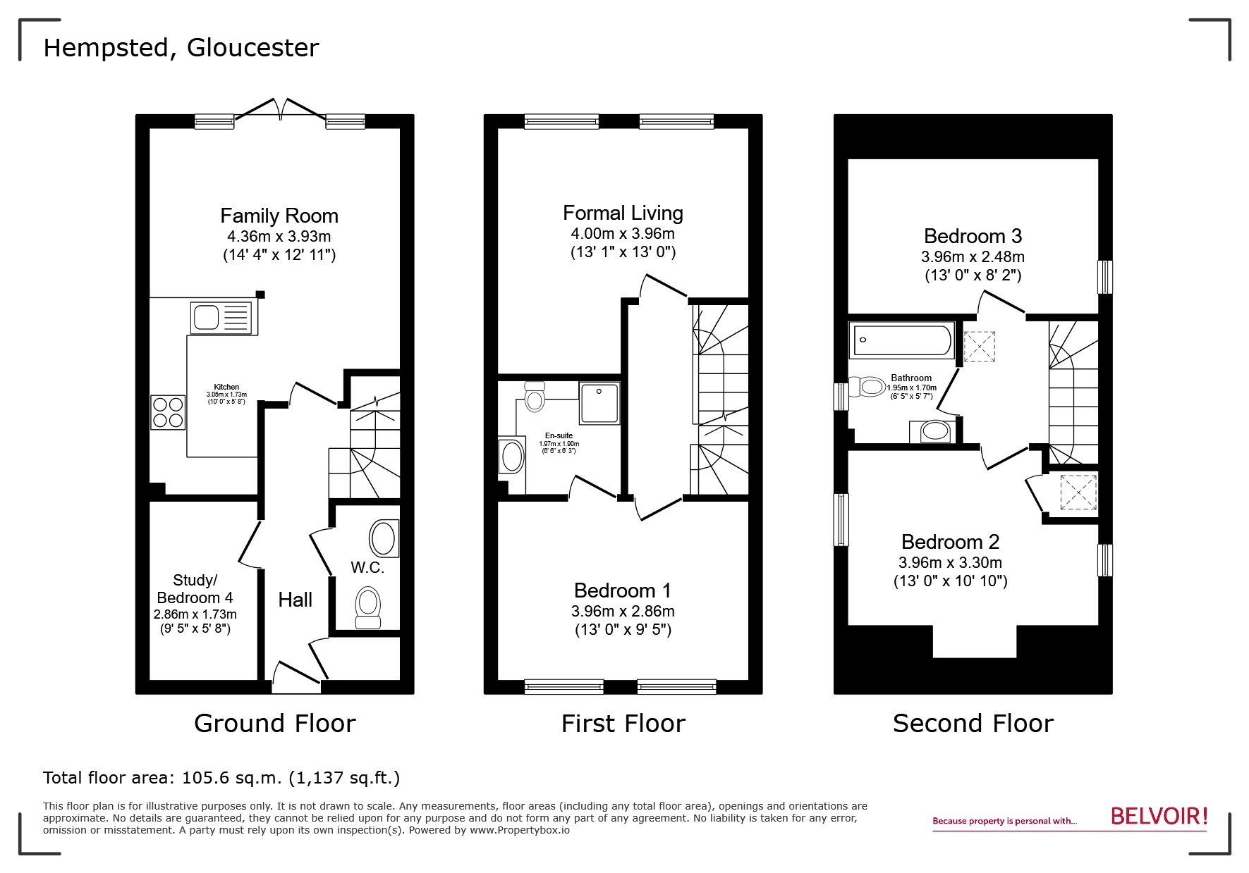 12, The Forge, Gloucester floorplan