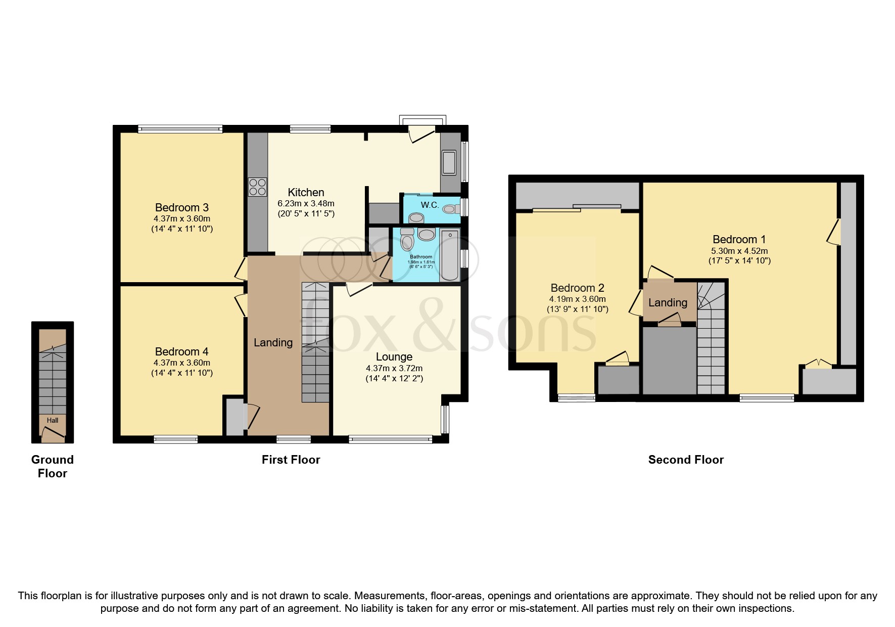 15, Vale Road, Bournemouth floorplan