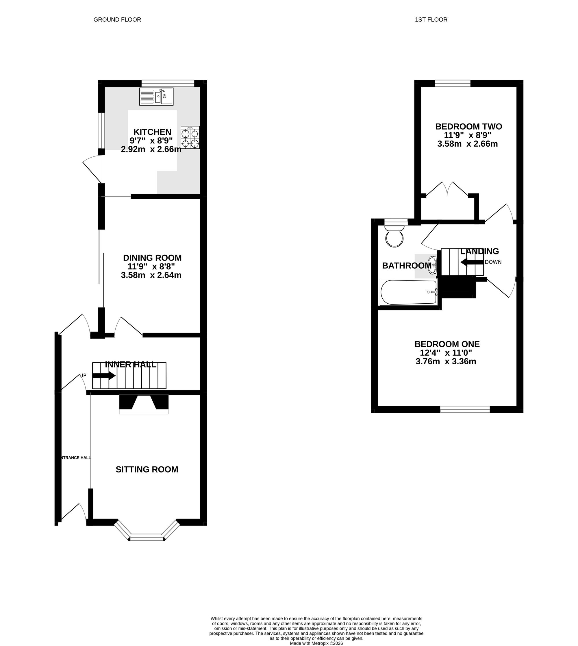 25 Westfield Road, Southsea floorplan