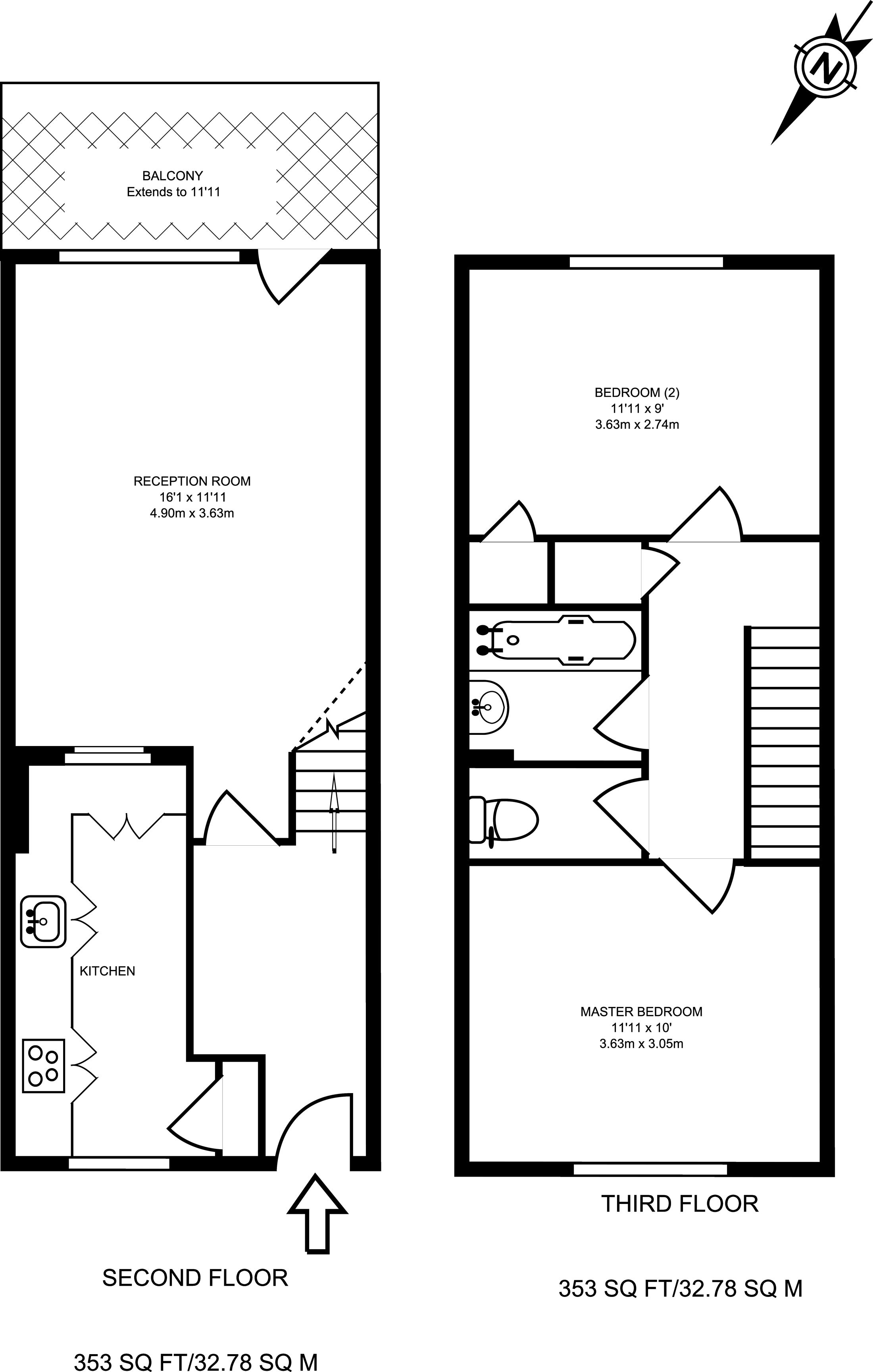 2 Bedrooms Maisonette to rent in Bow Road, Bow, London E3