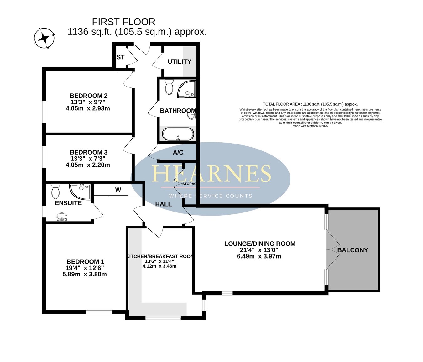 Flat 10, Glade Lodge, Carroll Avenue, Ferndown floorplan
