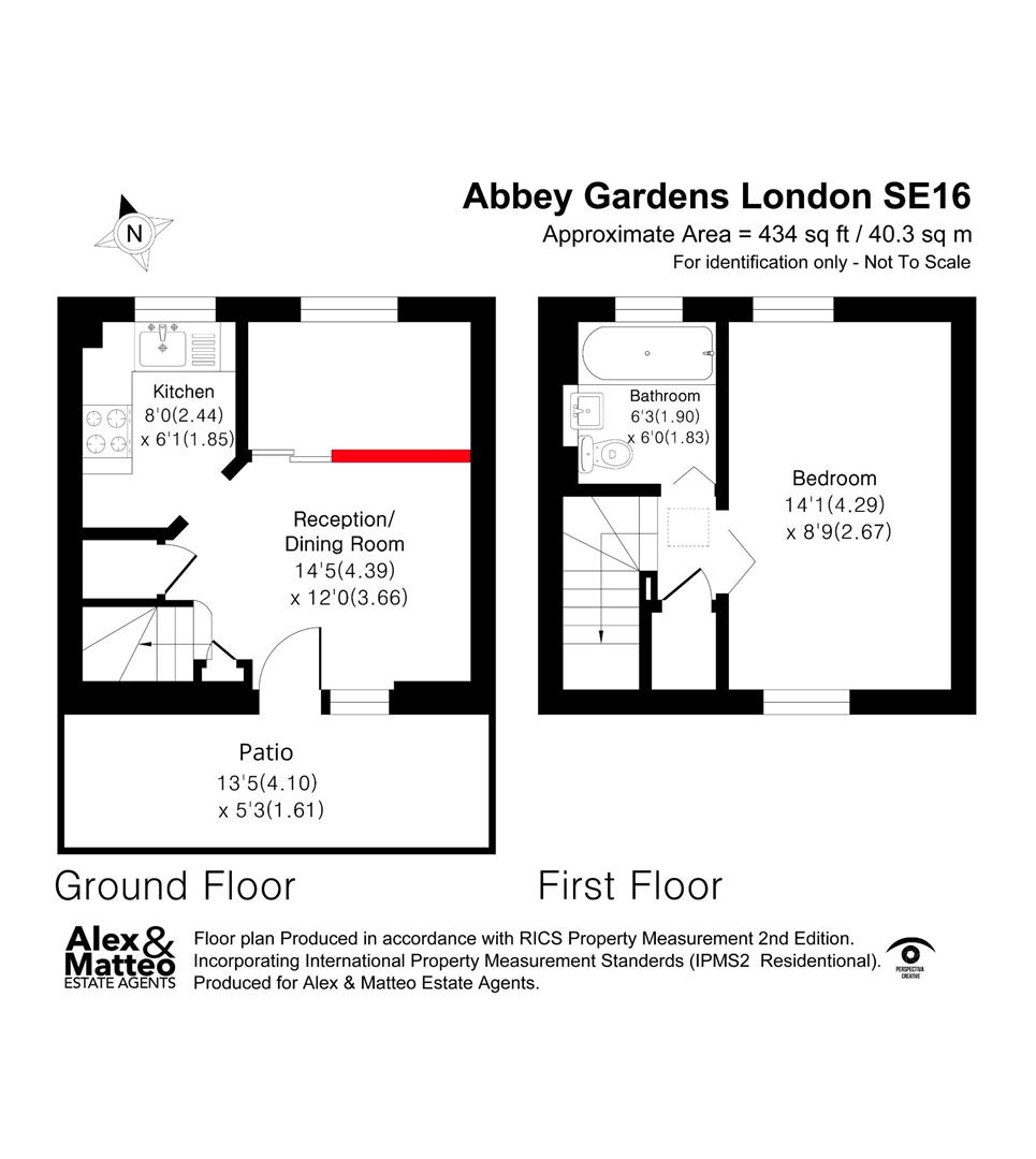 6, Abbey Gardens, London floorplan