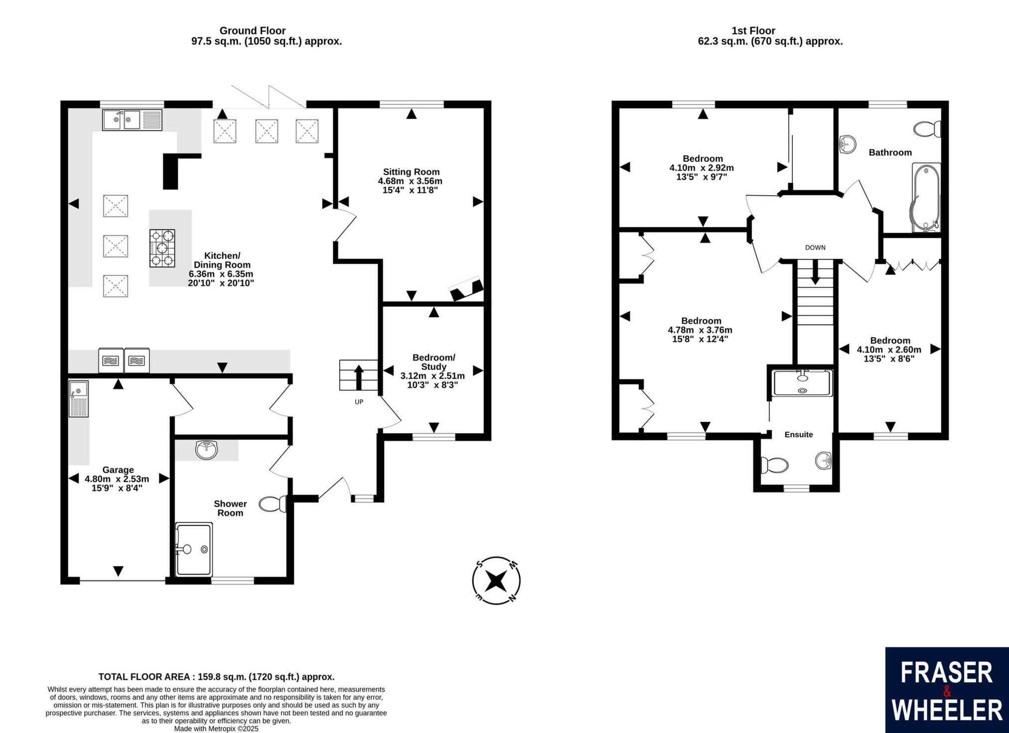18, Lea Mount Close, Dawlish floorplan