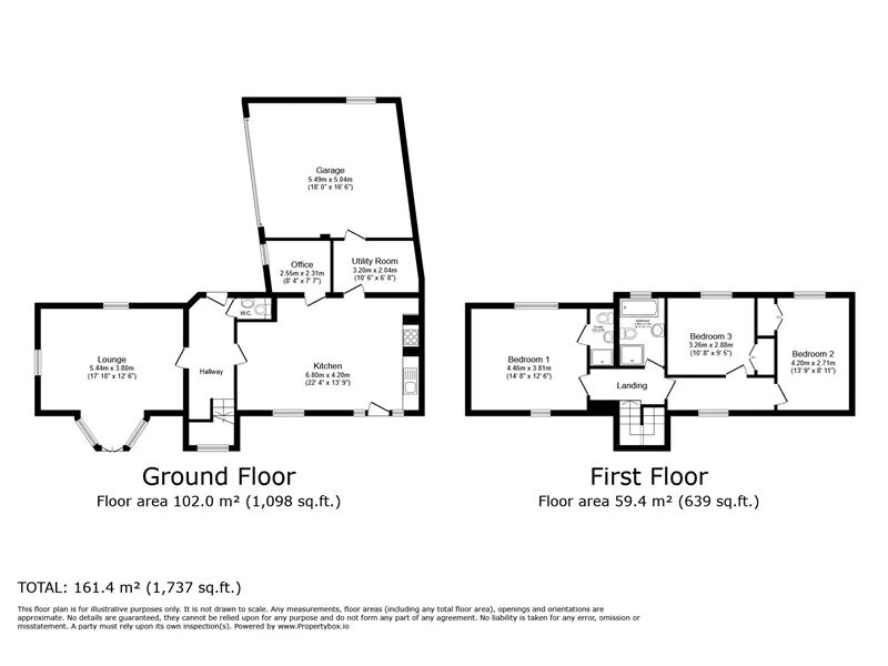 Rosedene, East Street Ipplepen, Newton Abbot floorplan