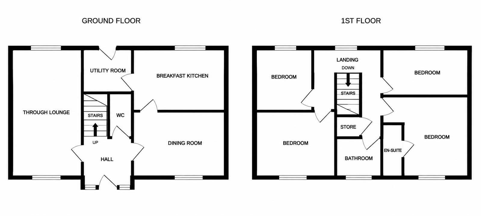 1, Holbrook, Leicester floorplan