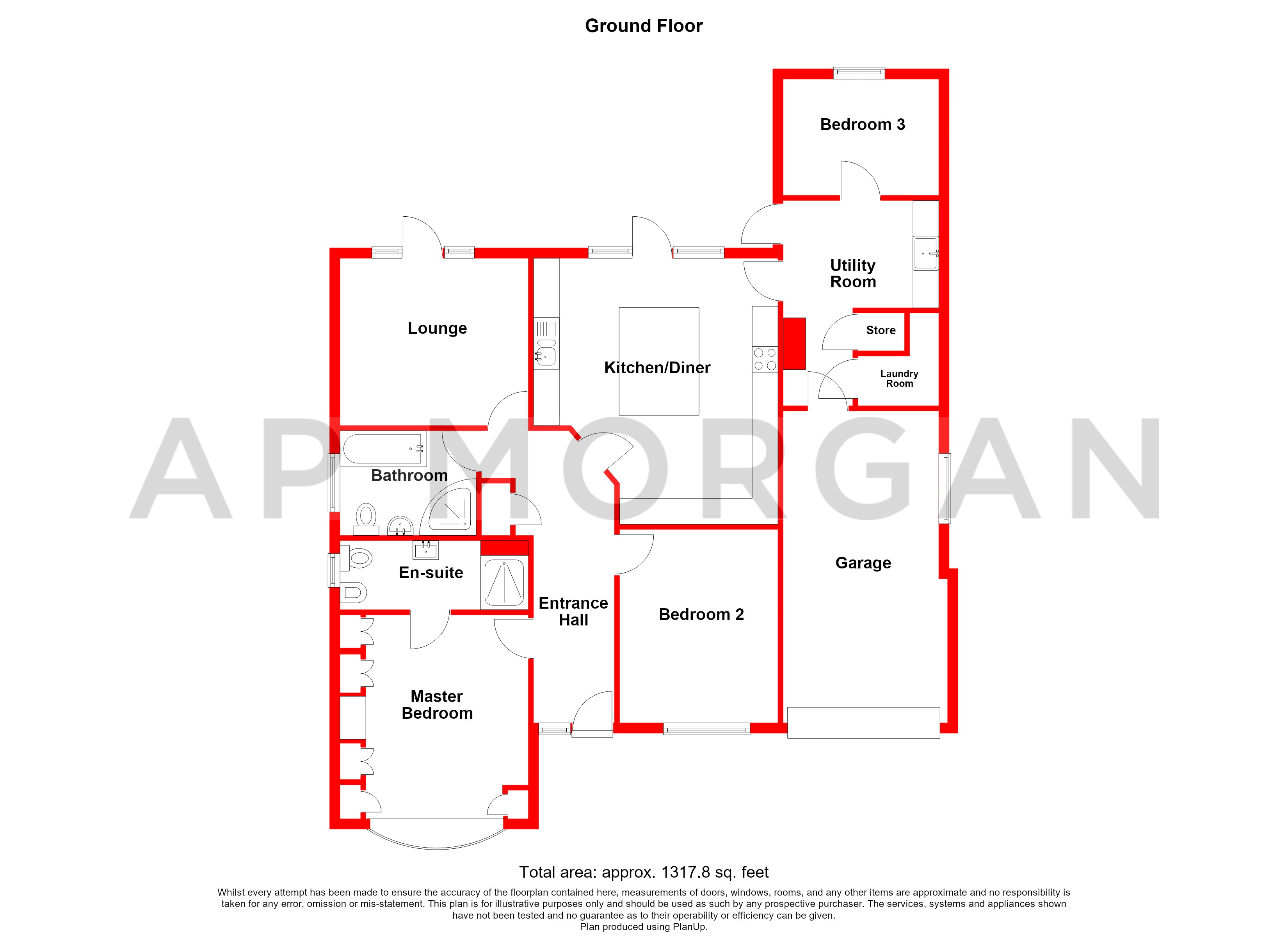 Oakfield Close, Stourbridge floorplan