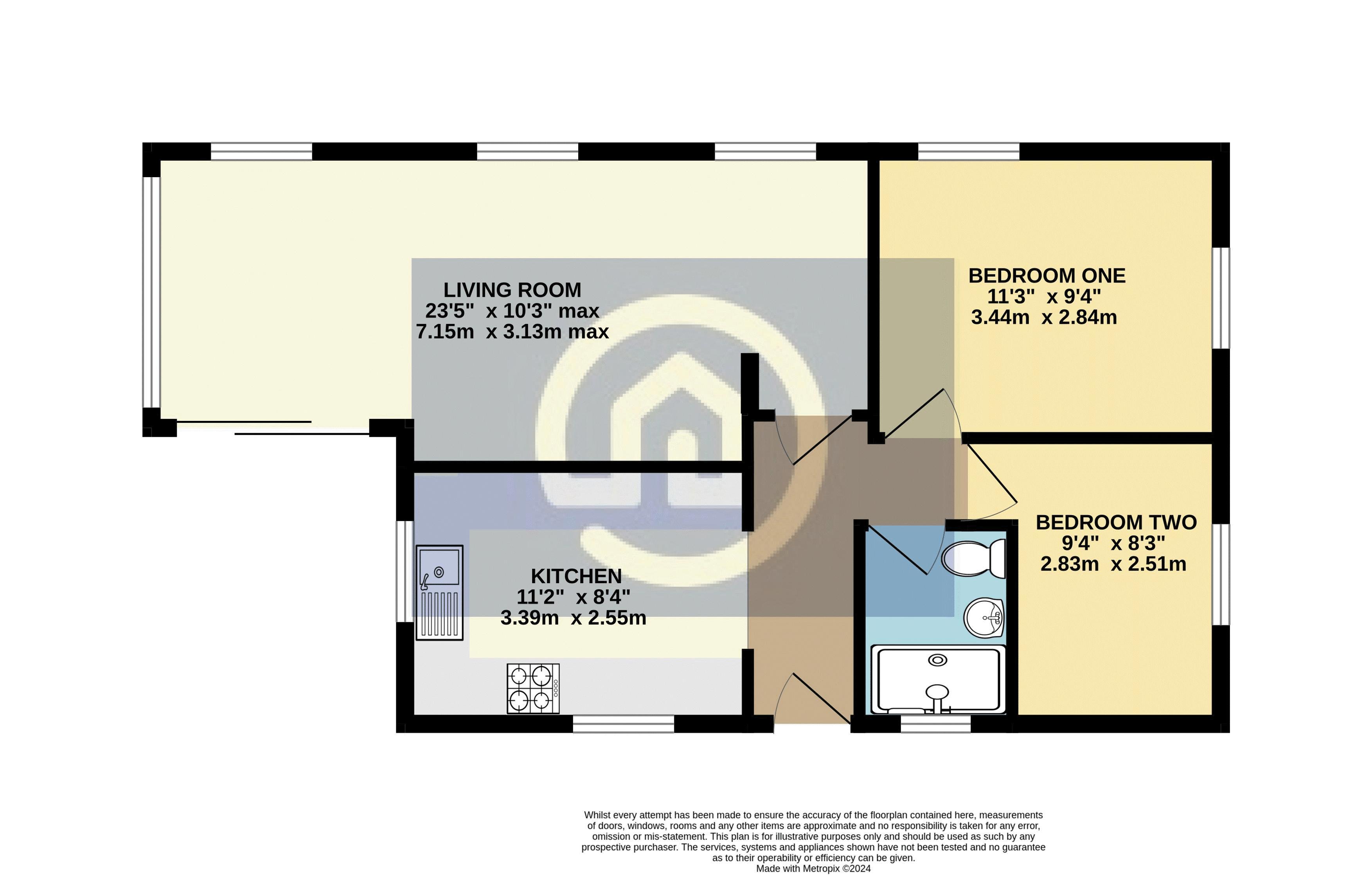 3, Woodland Park, Bedford floorplan