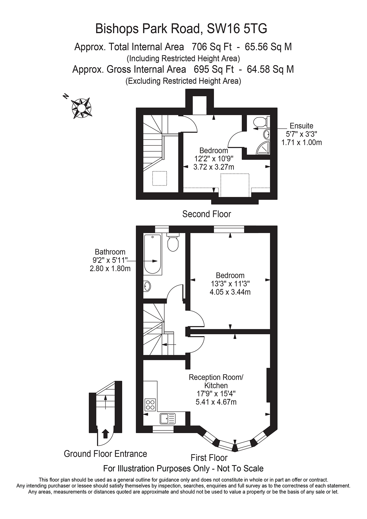 60A, Bishops Park Road, London floorplan