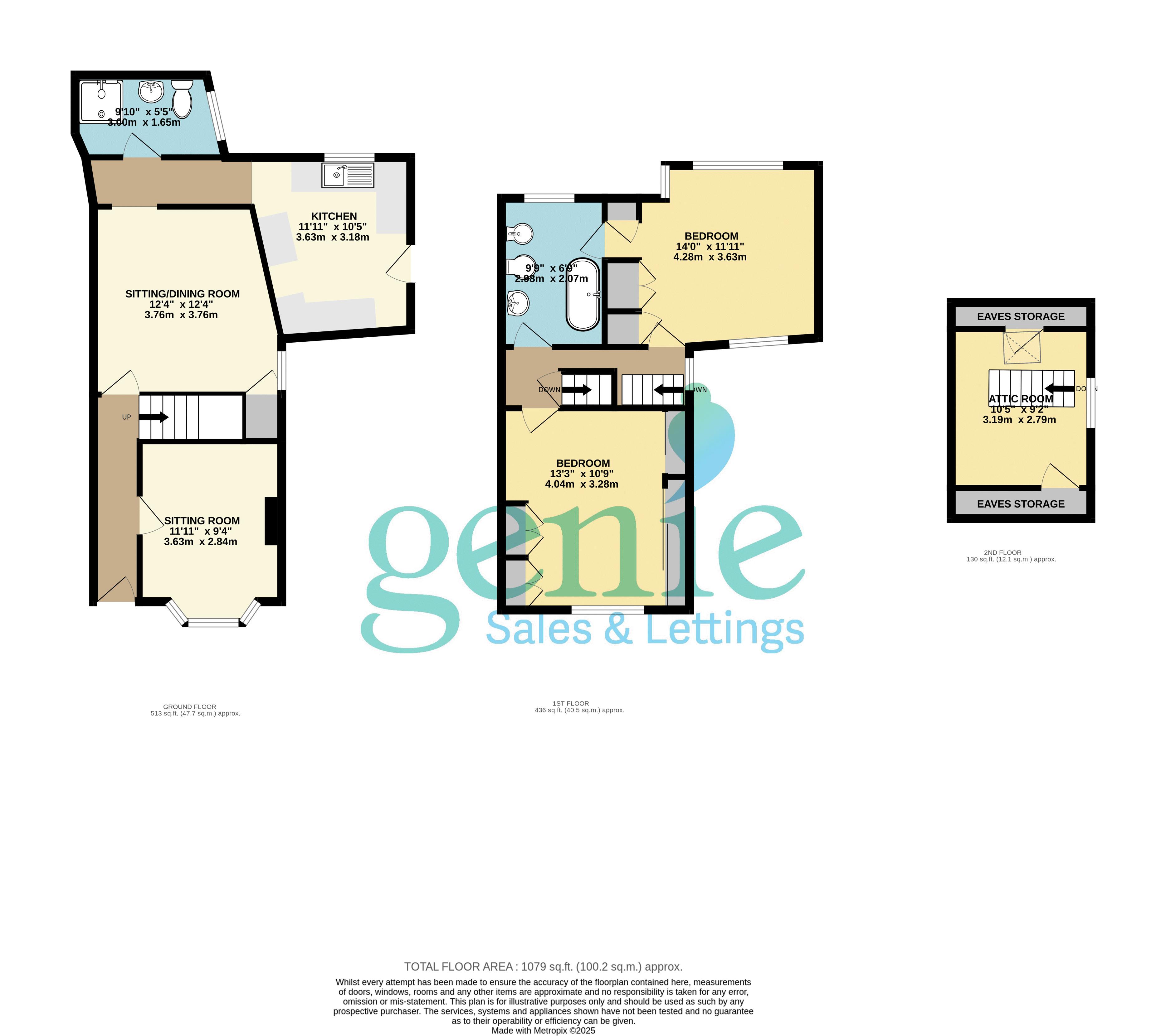 194, Newport Road, Cowes floorplan