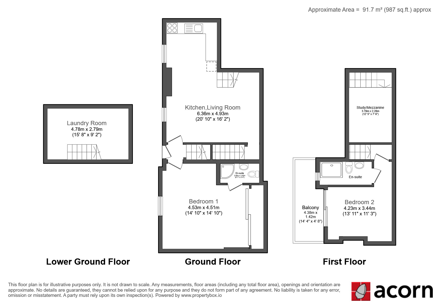 Room 1, 64b, Brixton Road, London floorplan